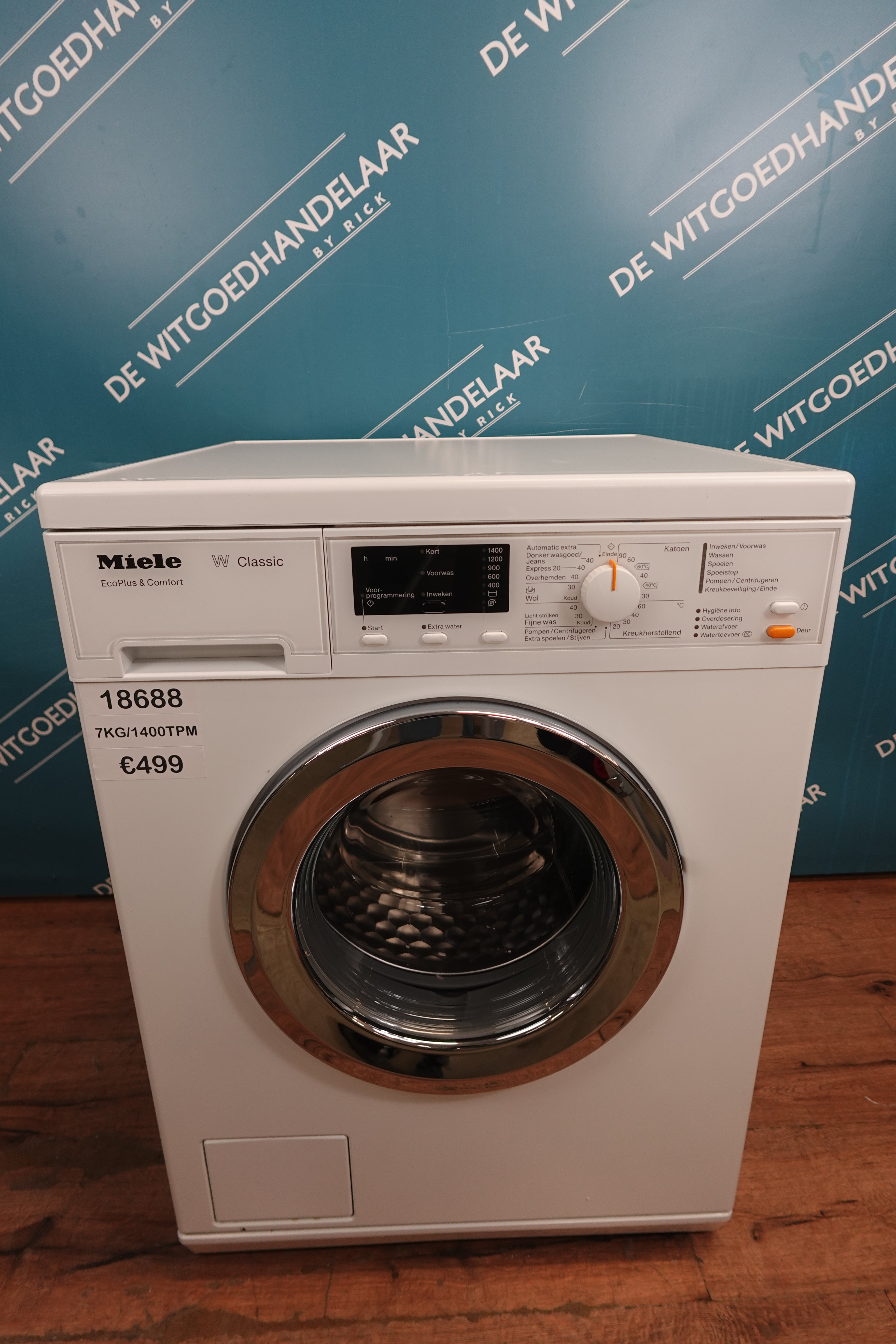 Wasmachine Miele W Classic 7 kg 1400 toeren [1 JAAR GARANTIE]