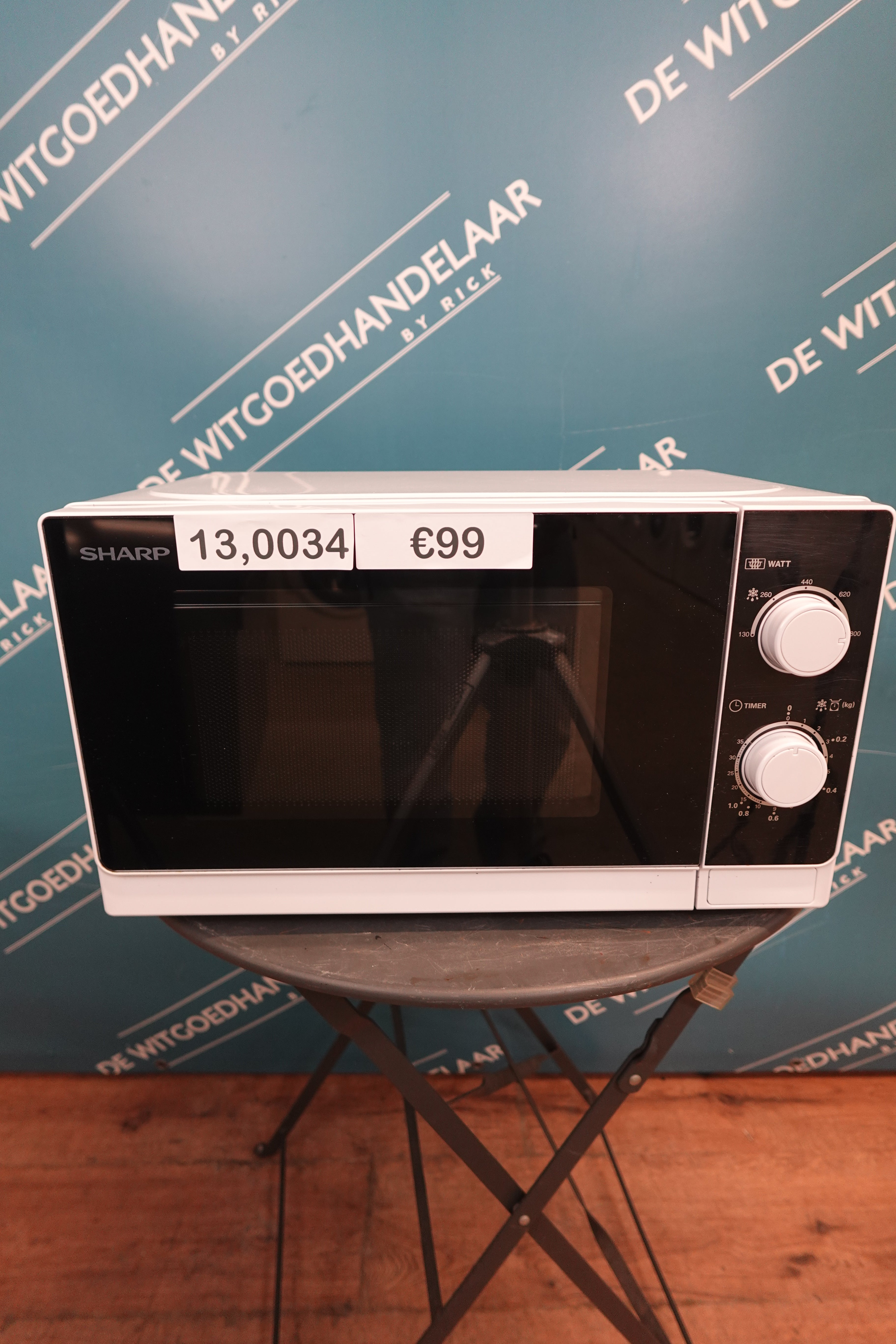 Vrijstaande magnetron Sharp