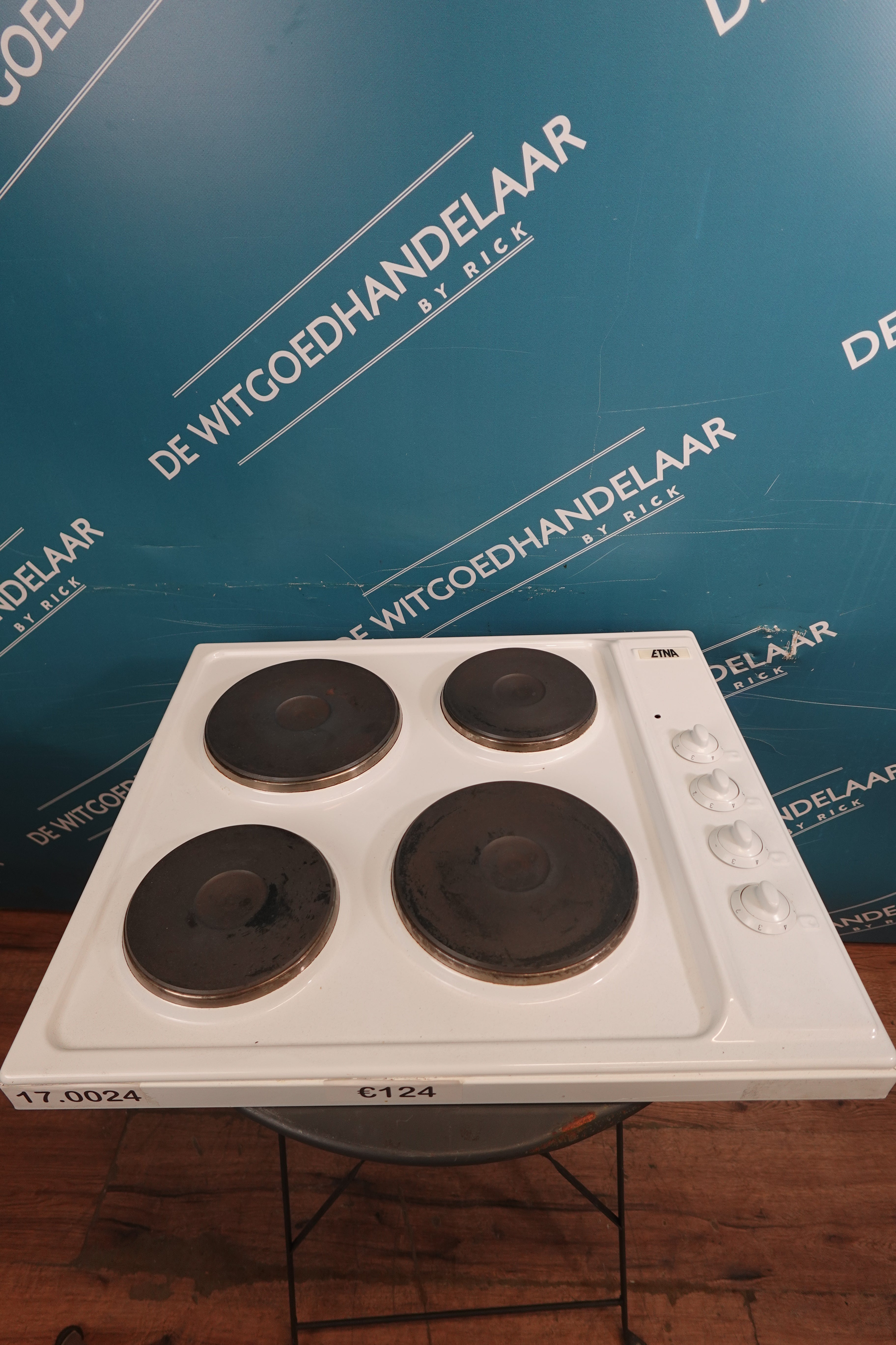 Vrijstaande elektrische kookplaat Etna