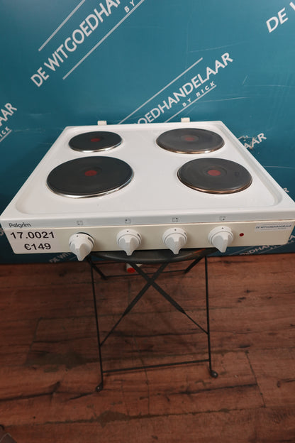 Vrijstaande elektrische kookplaat Pelgrim