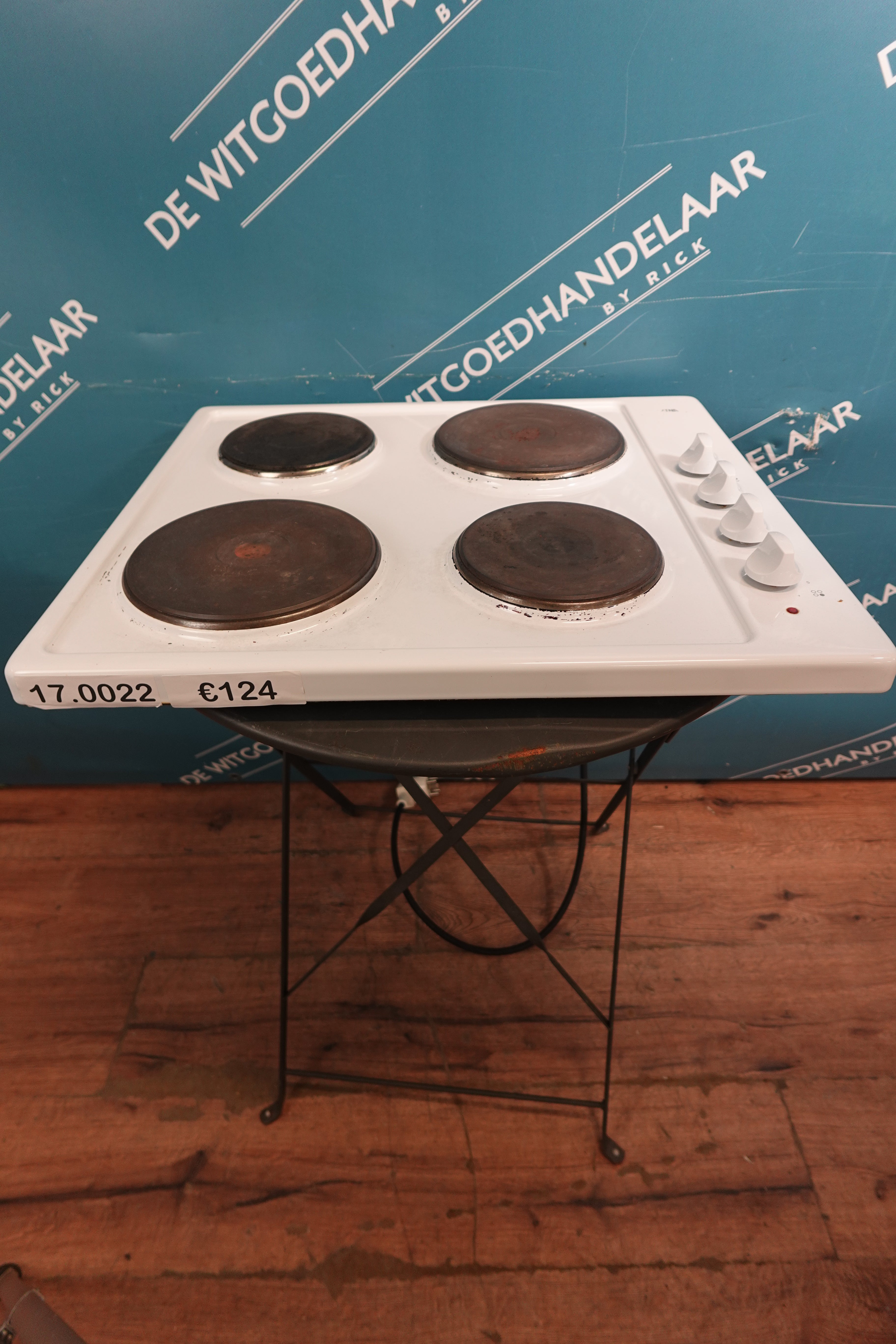 Vrijstaande elektrische kookplaat Etna