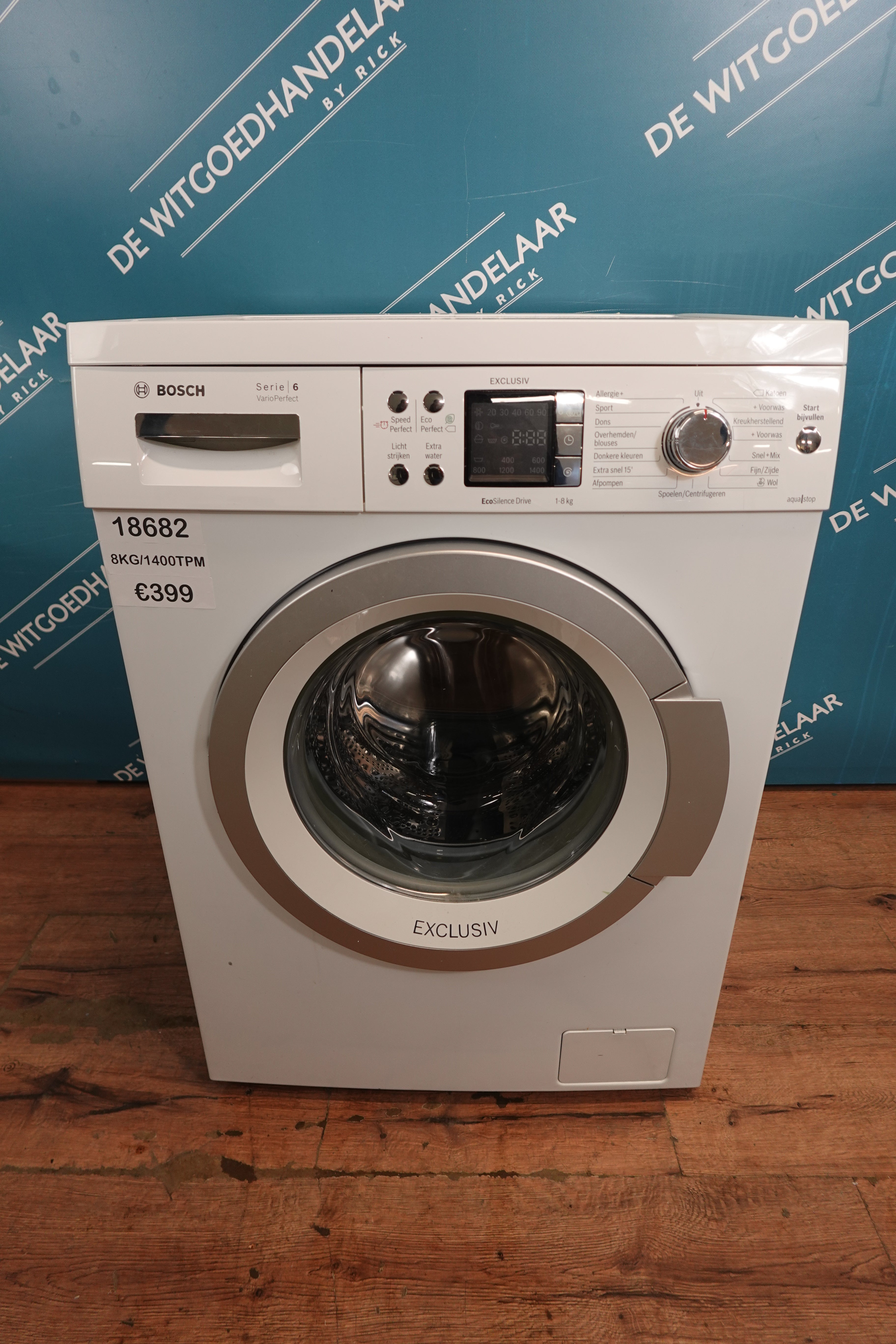 Wasmachine Bosch Serie 6 8 kg 1400 toeren