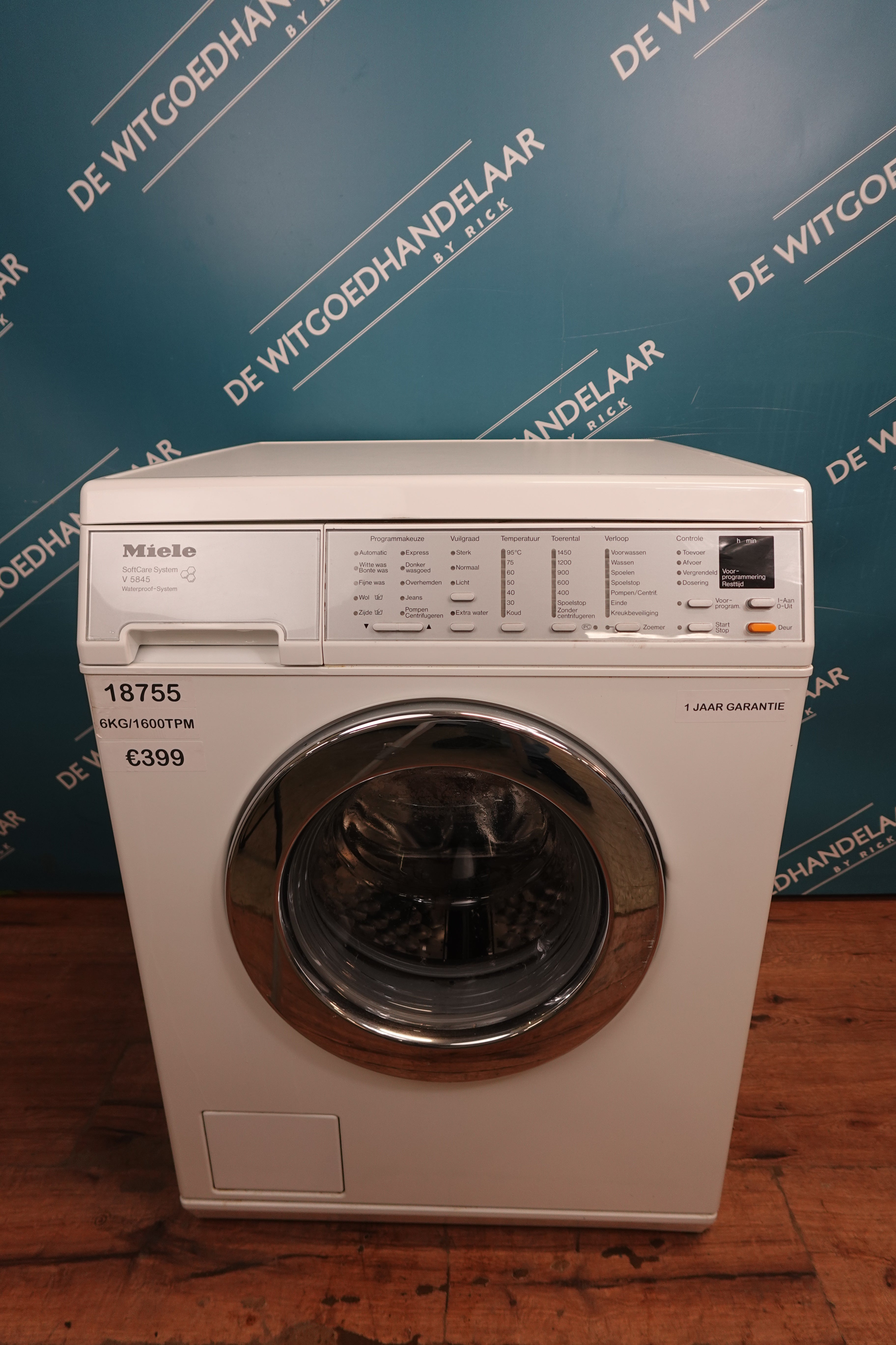 Wasmachine Miele W Classic 6 kg 1600 toeren [1 JAAR GARANTIE]