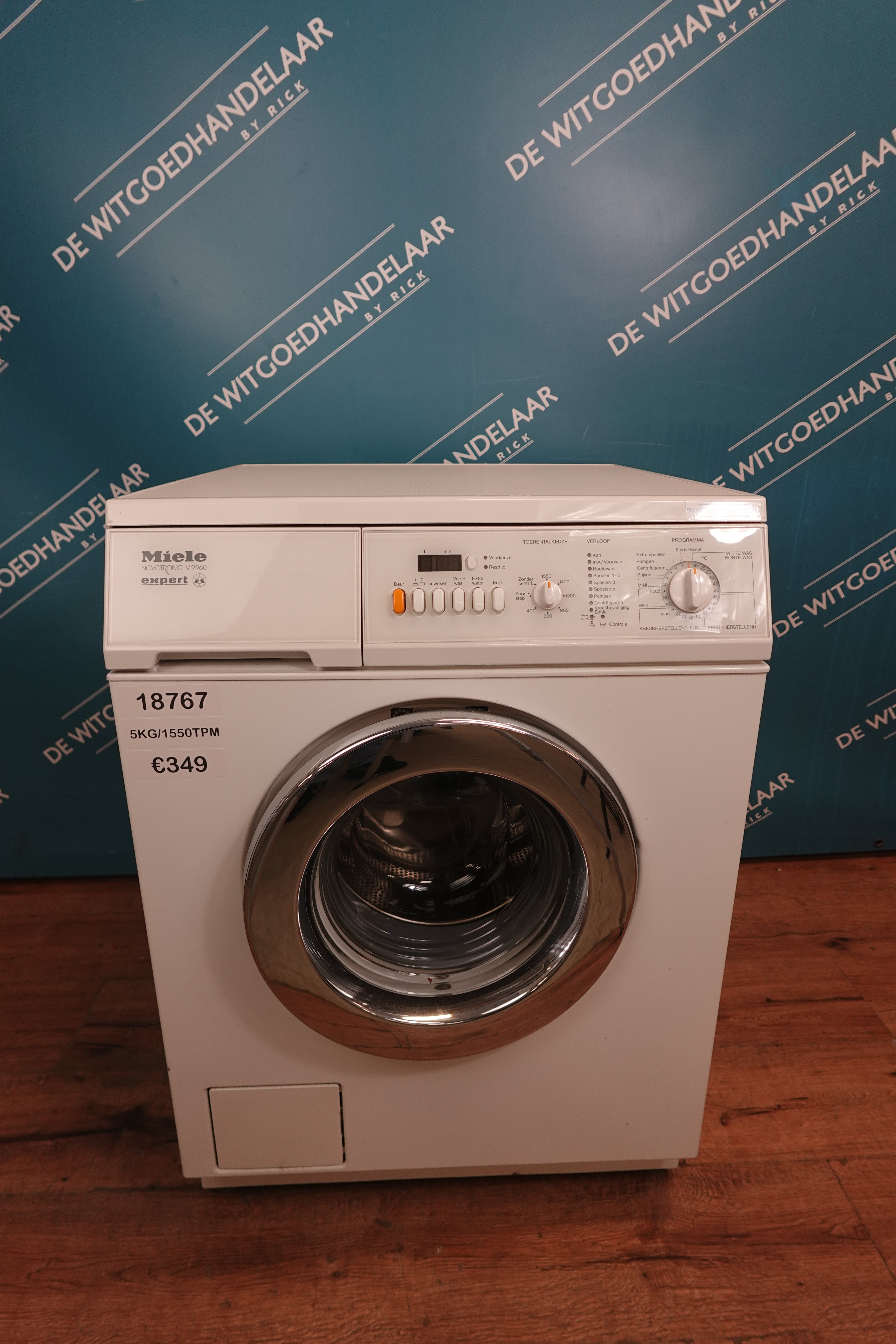 Wasmachine Miele Novotronic Expert 5 kg 1550 toeren [1 JAAR GARANTIE]
