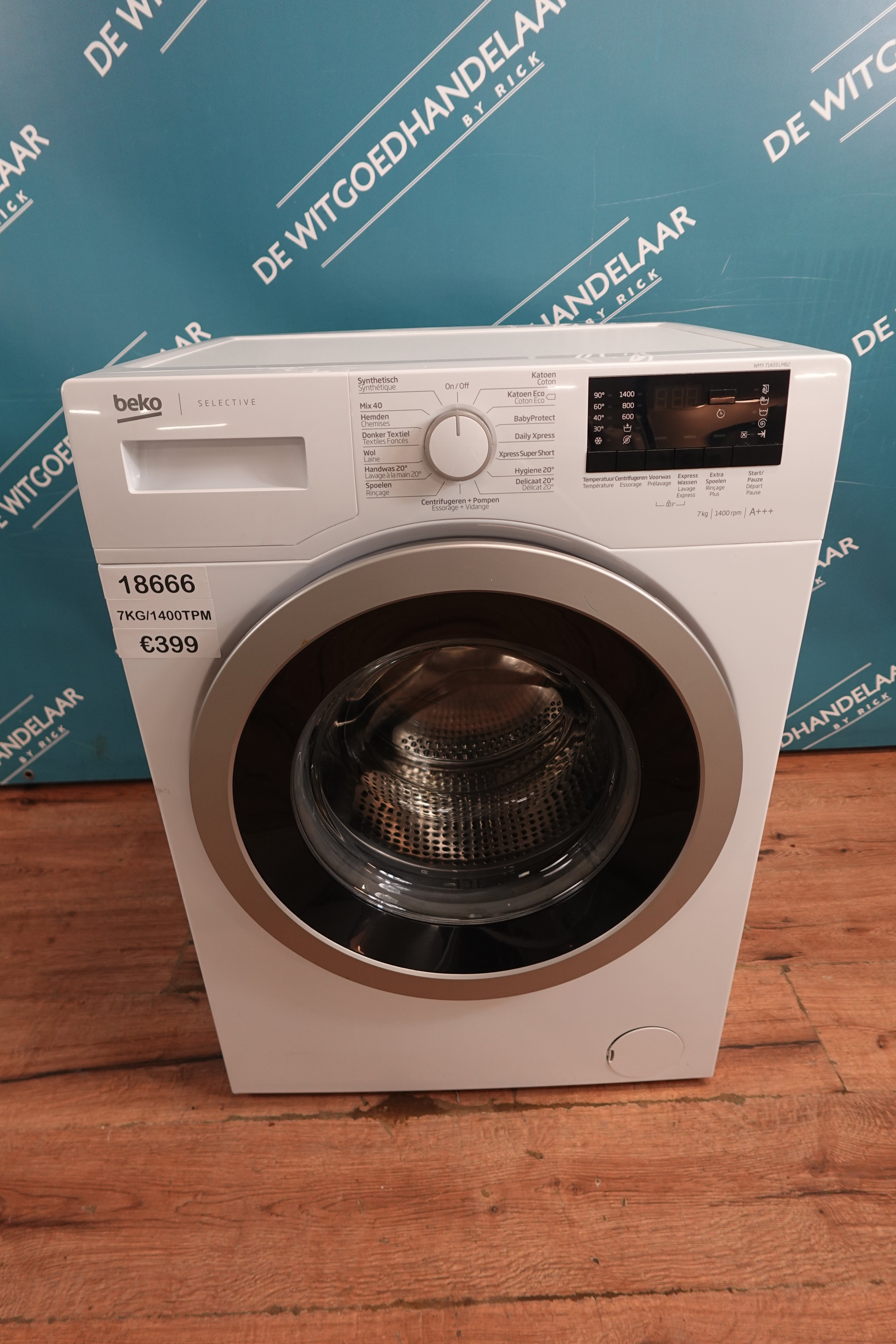 Wasmachine Beko 7 kg 1400 toeren