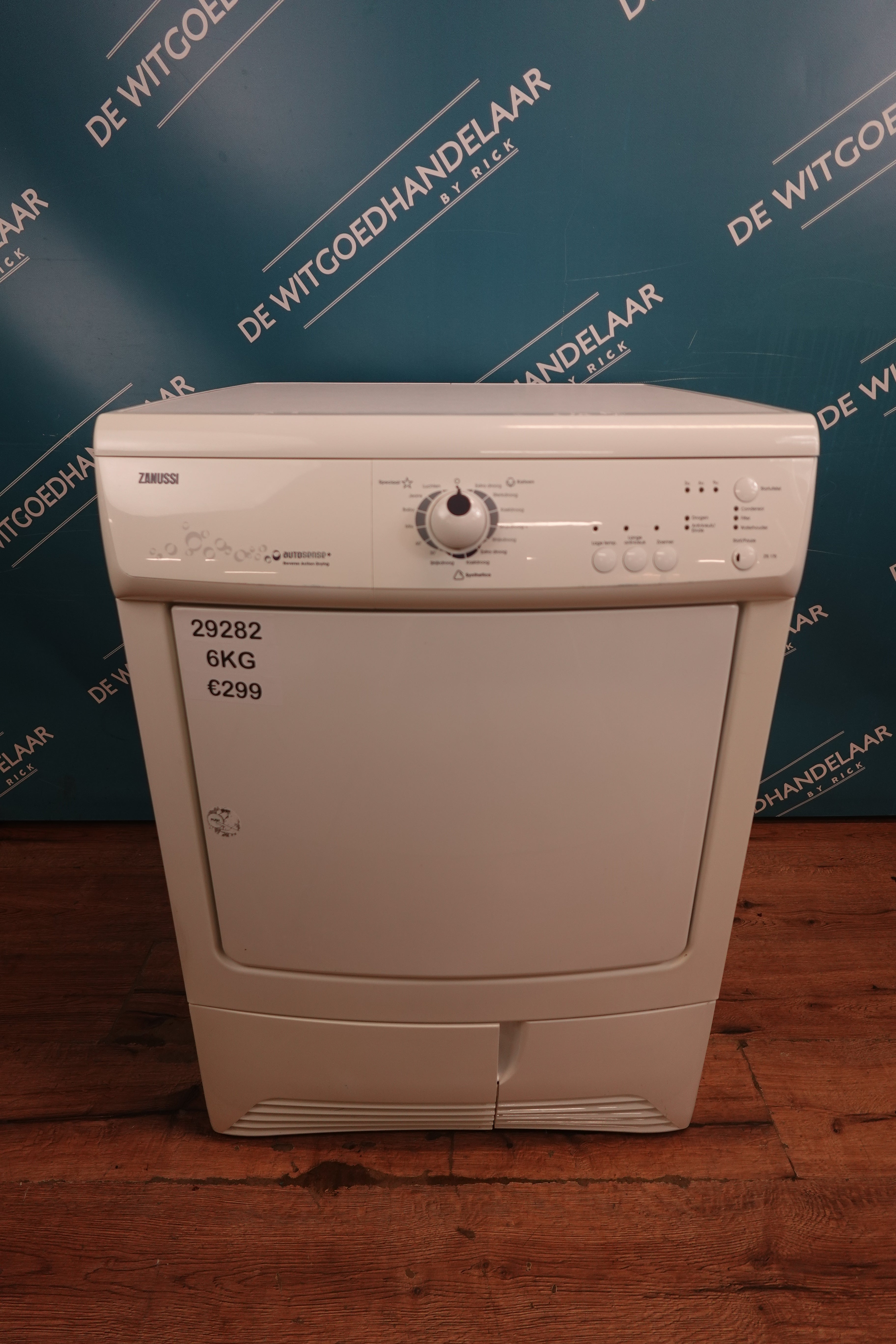 Condensdroger Zanussi 6 kg