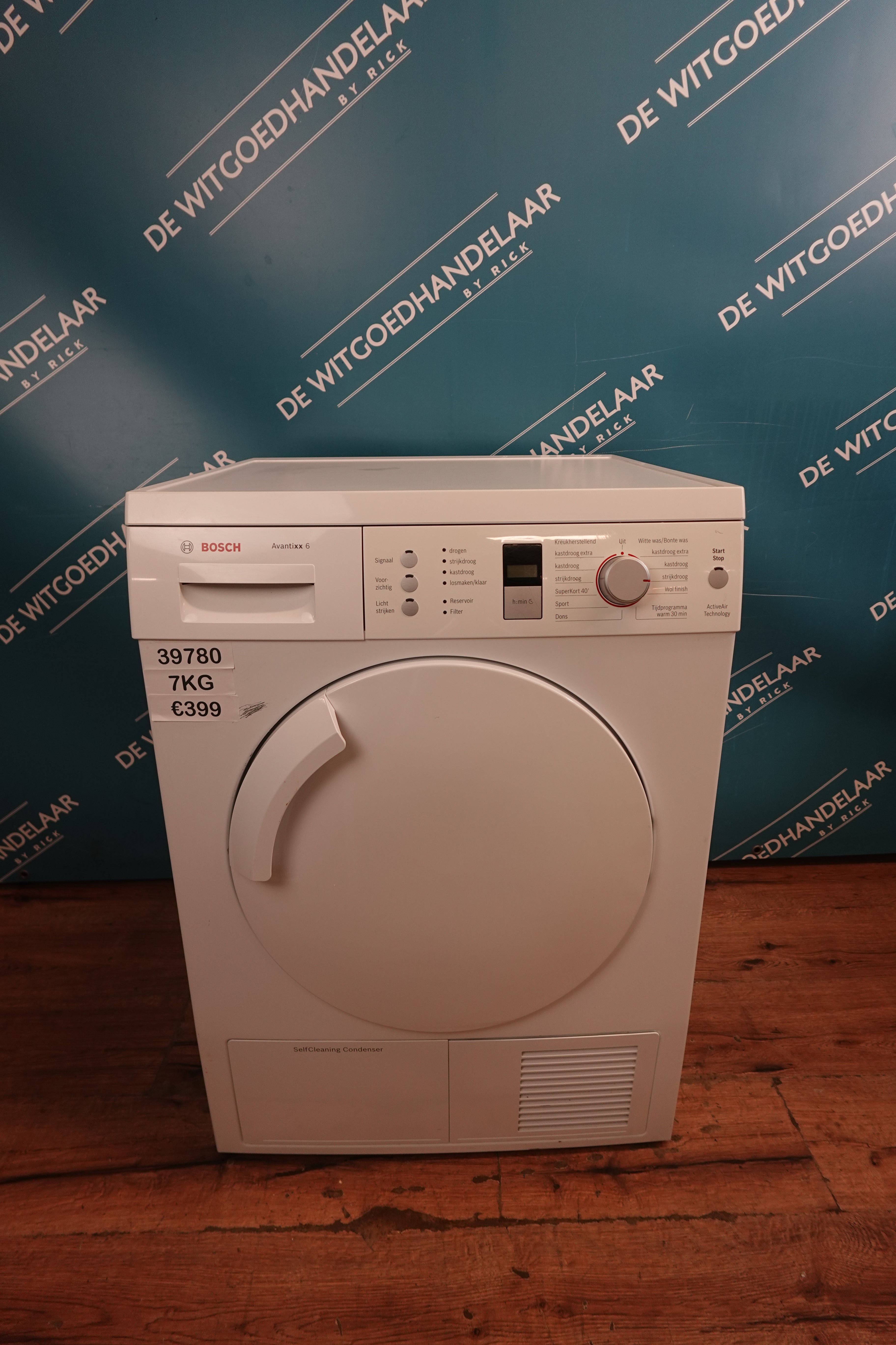 Warmtepompdroger Bosch Avantixx 6 7 kg