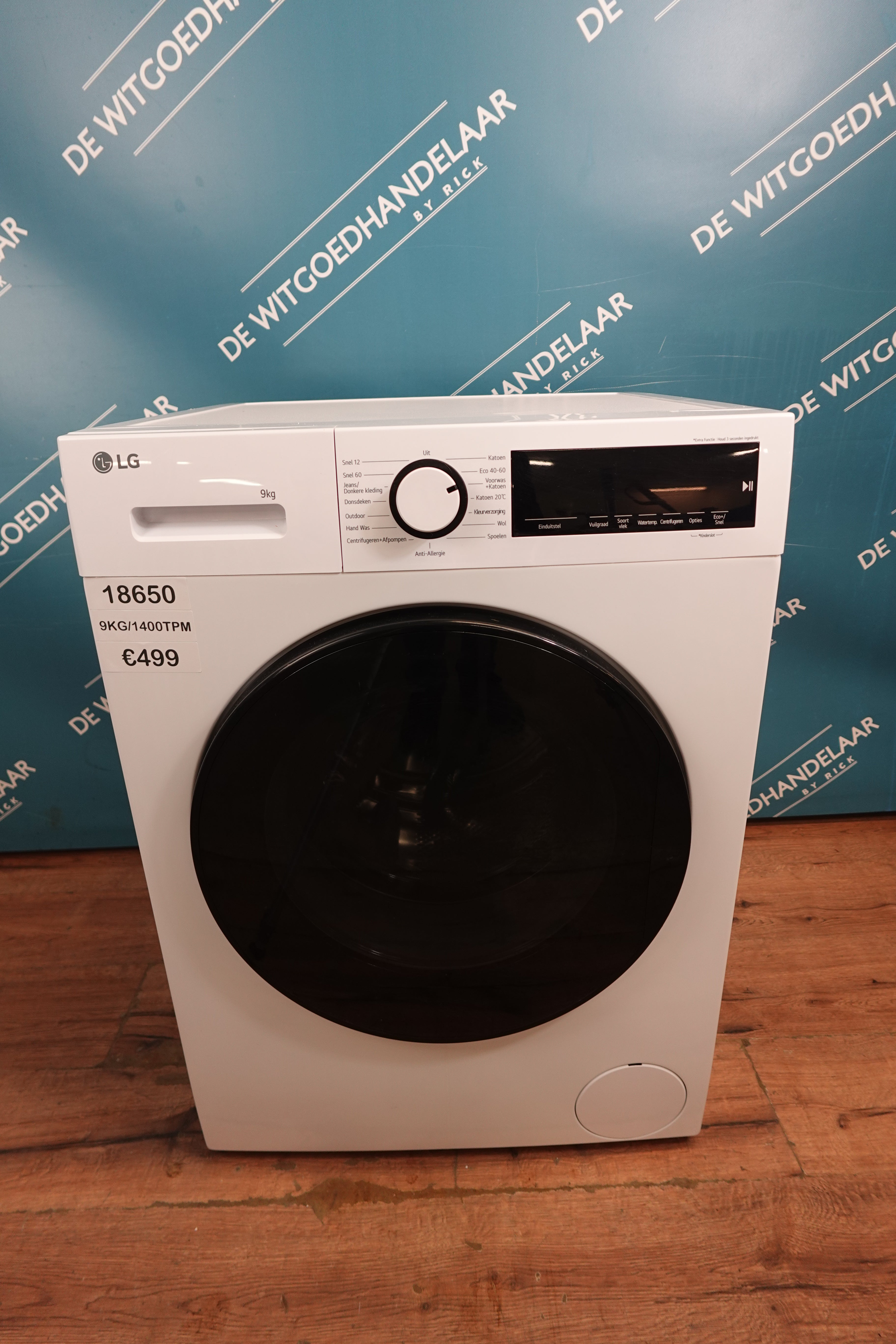 Wasmachine LG 9 kg 1400 toeren
