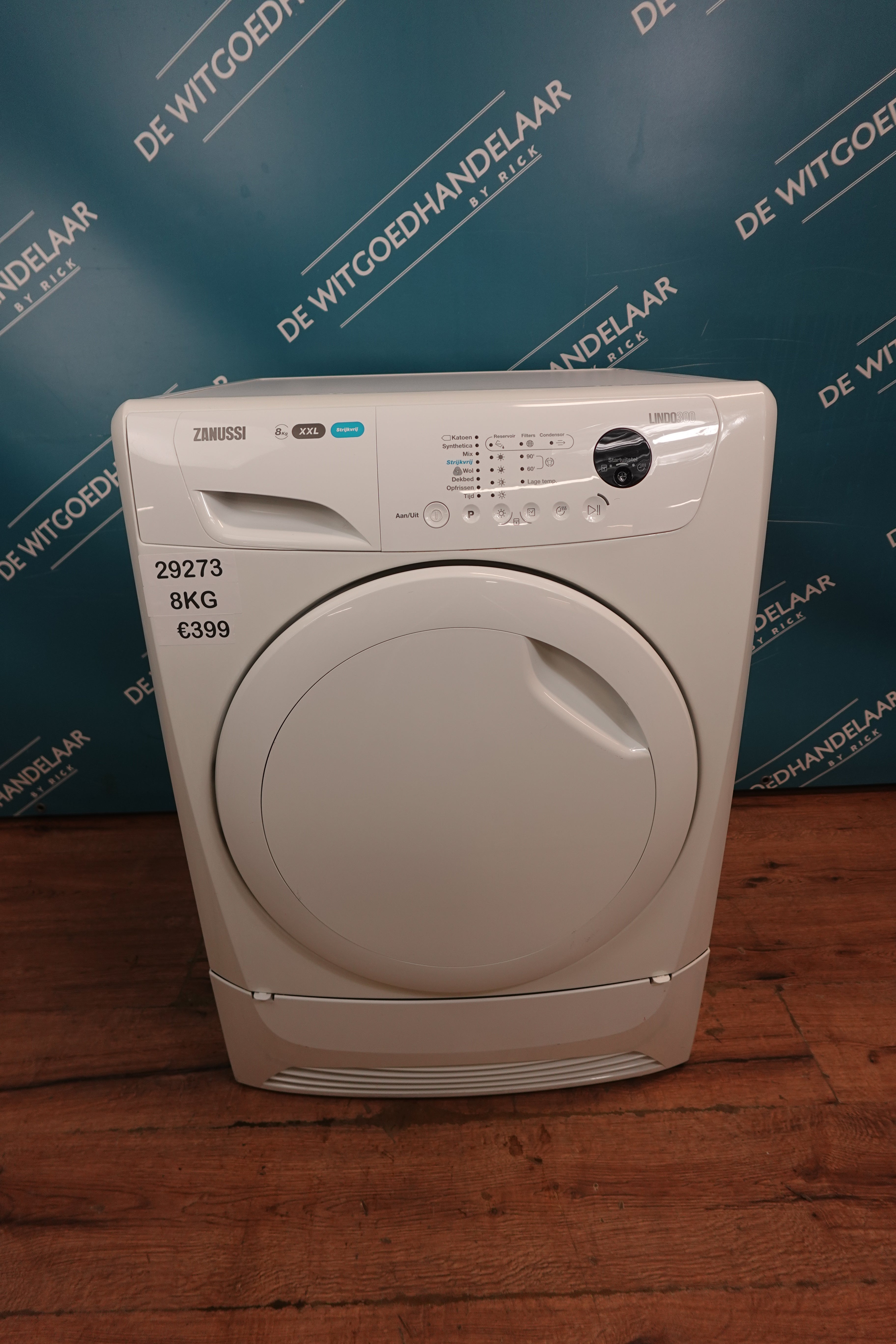 Condensdroger Zanussi lindo 300 8 kg
