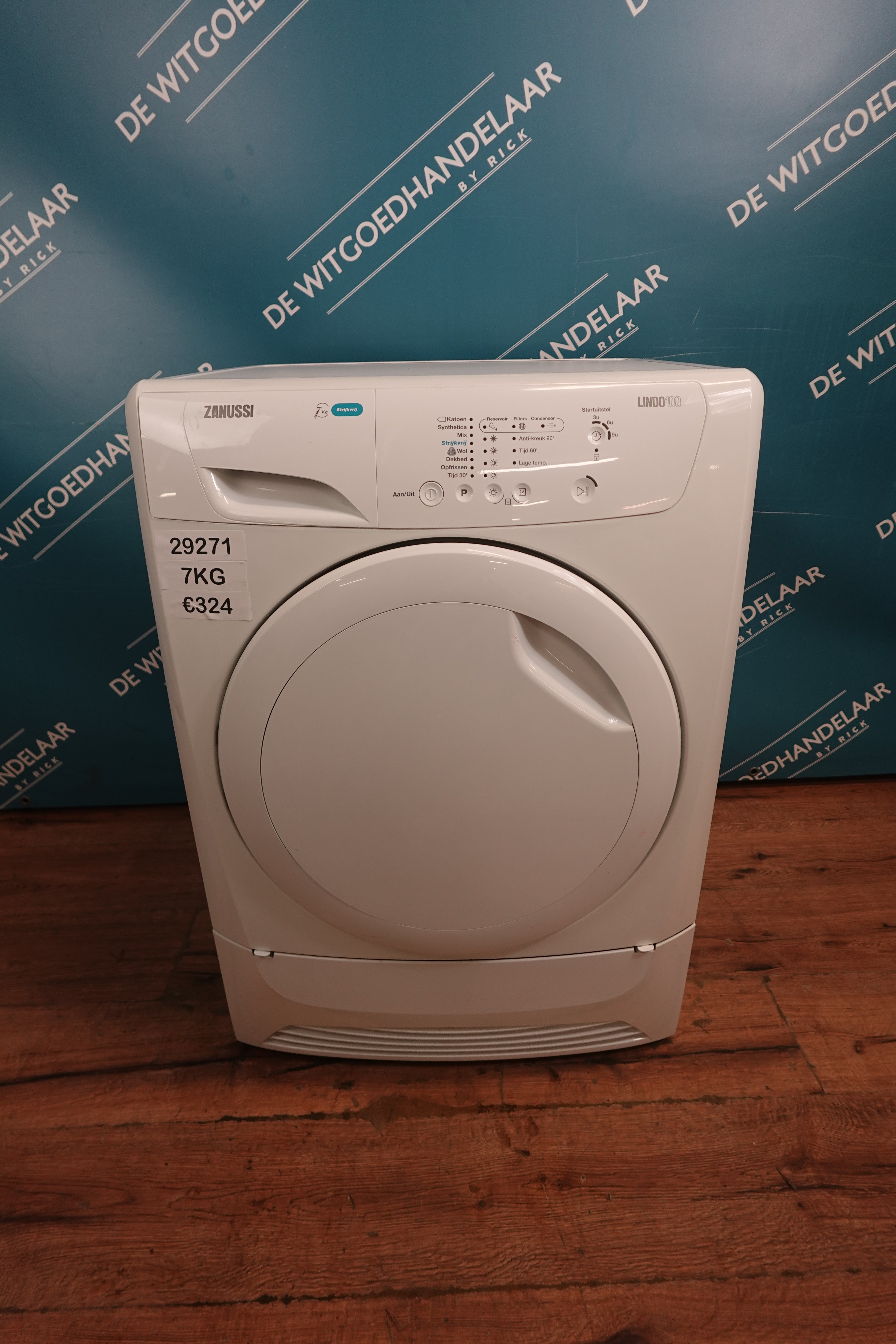Condensdroger Zanussi lindo 100 7 kg