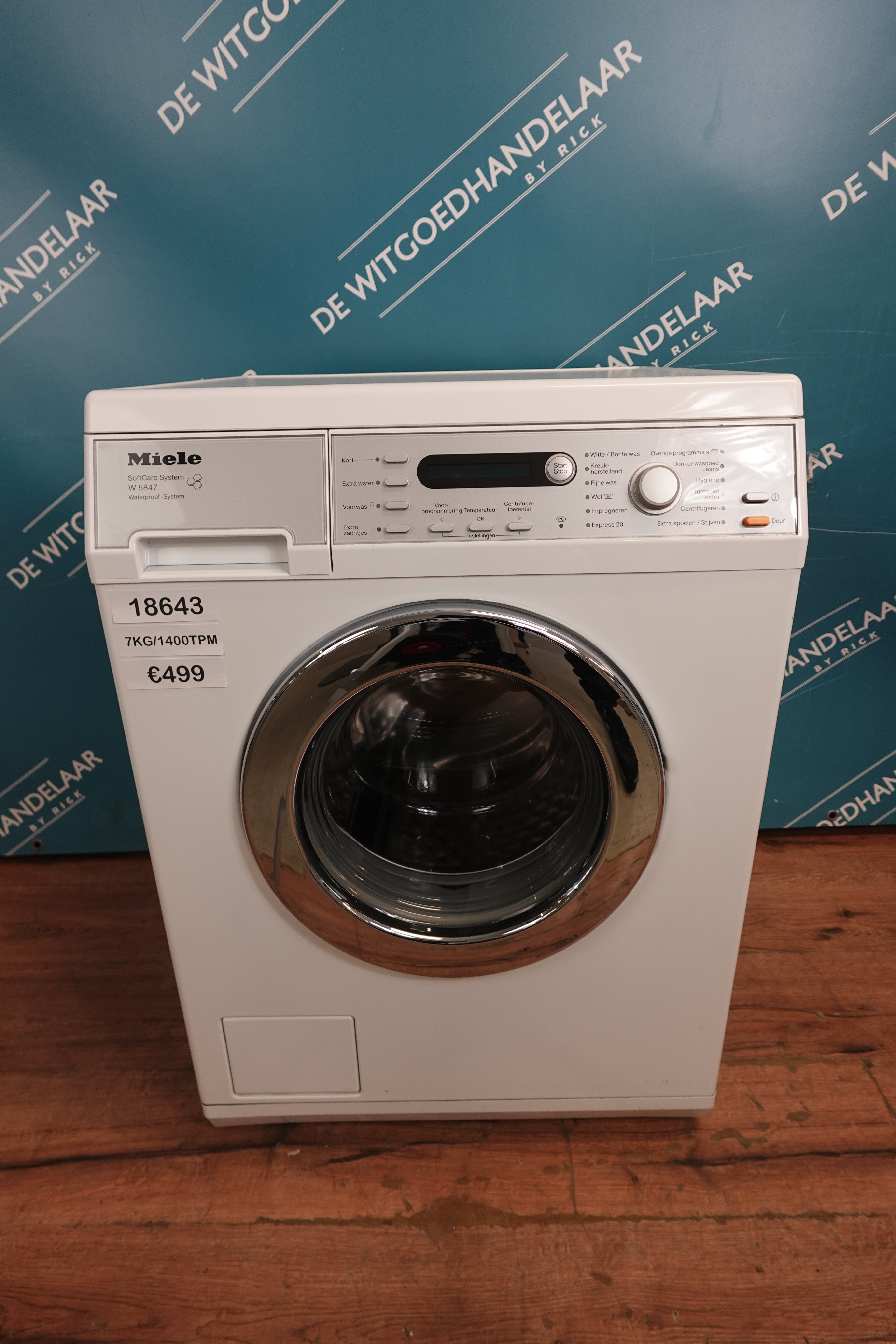 Wasmachine Miele W5847 7 kg 1400 toeren [1 JAAR GARANTIE]
