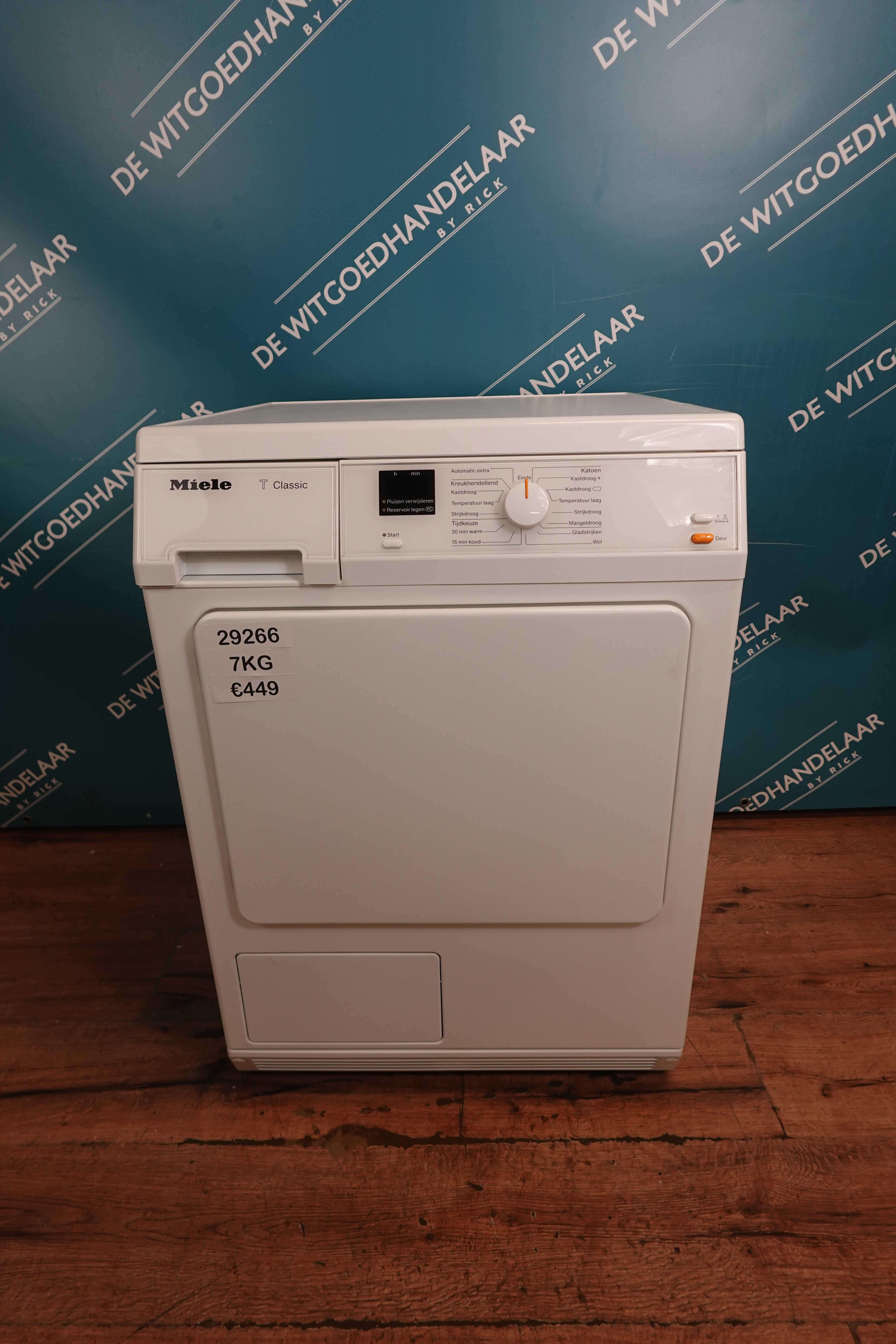 Condensdroger Miele T Classic 7kg [1 JAAR GARANTIE]