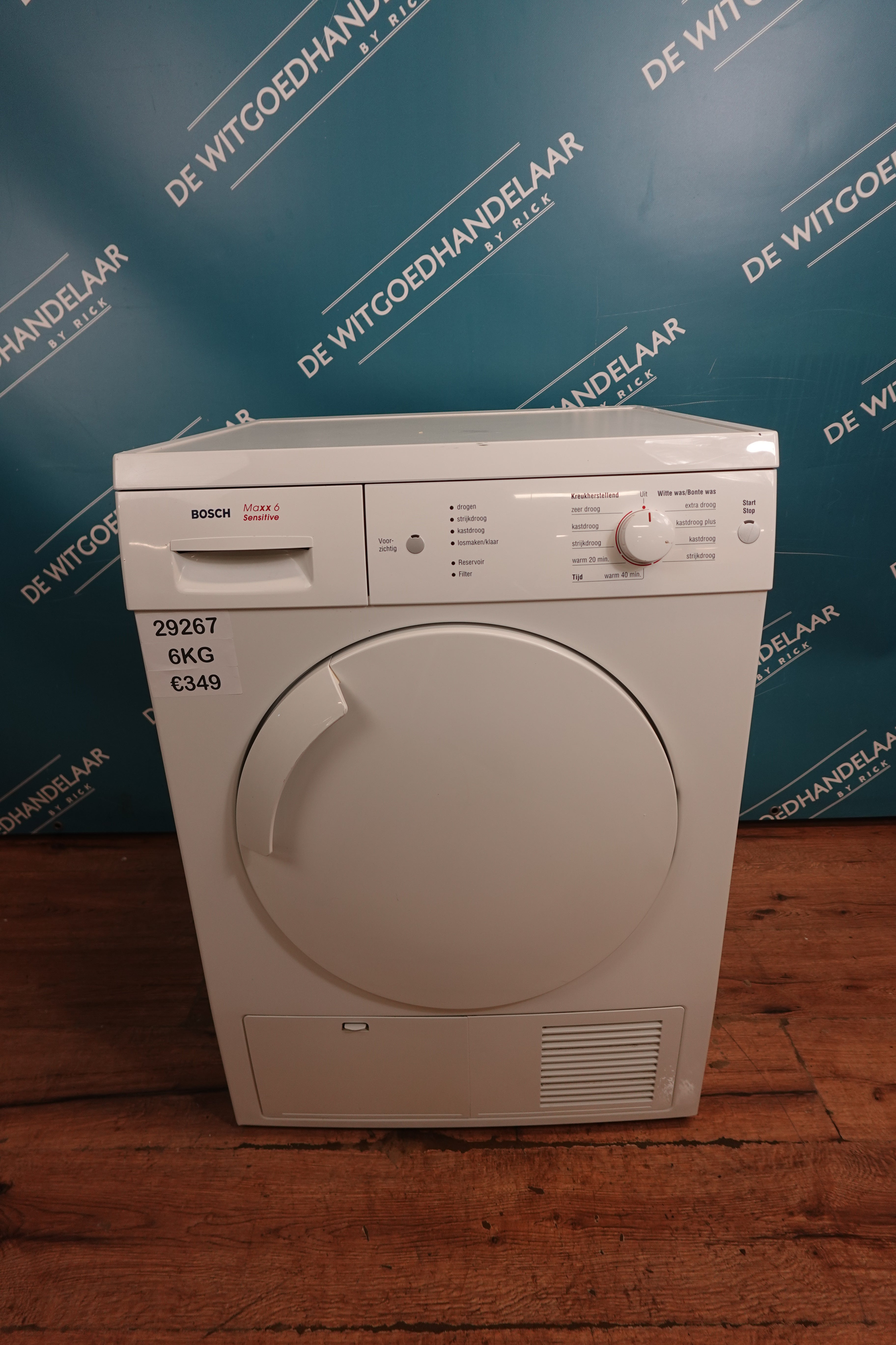 Condensdroger Bosch Maxx 6 sensitive 6 kg