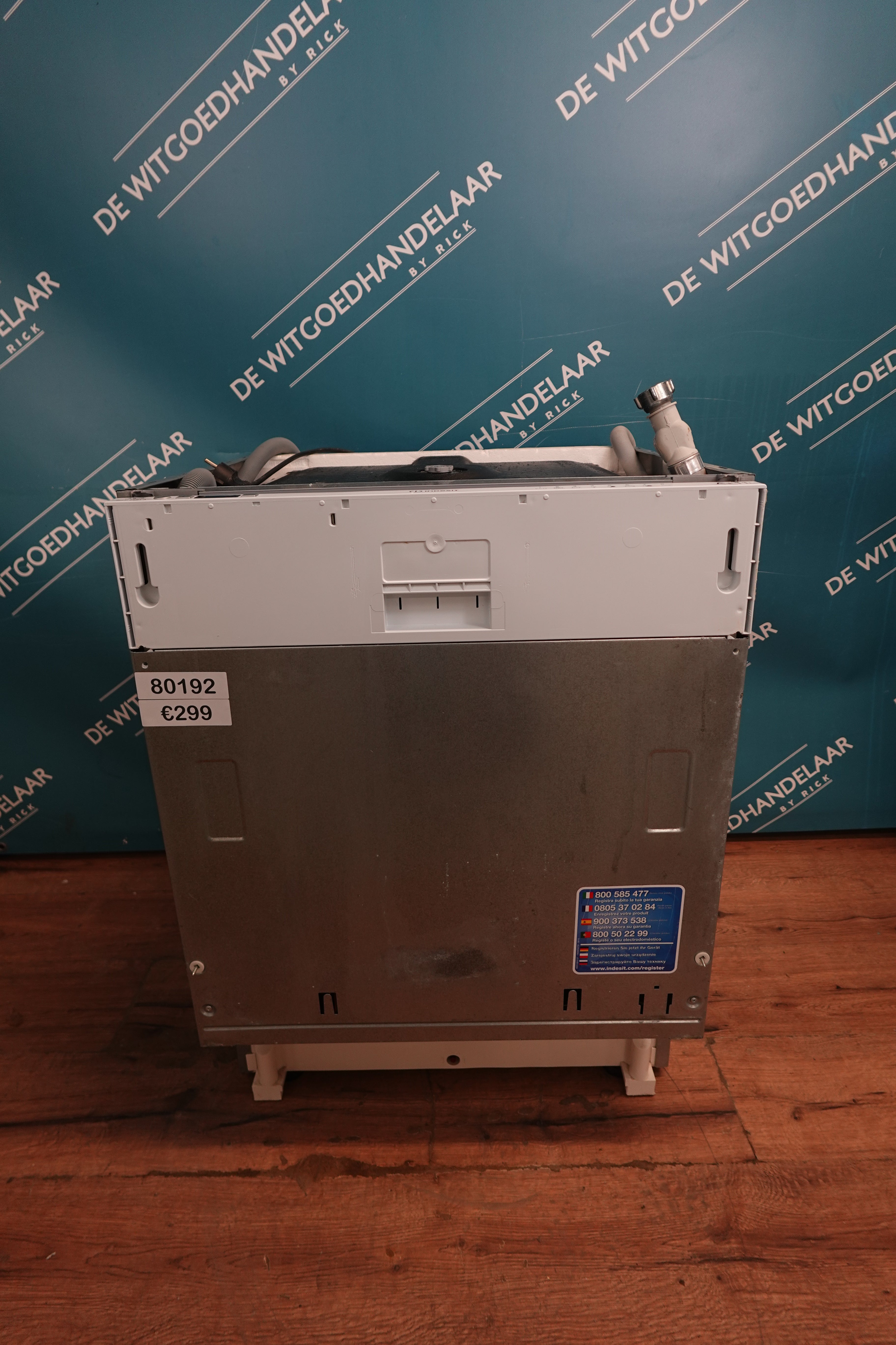 Inbouw vaatwasser Indesit