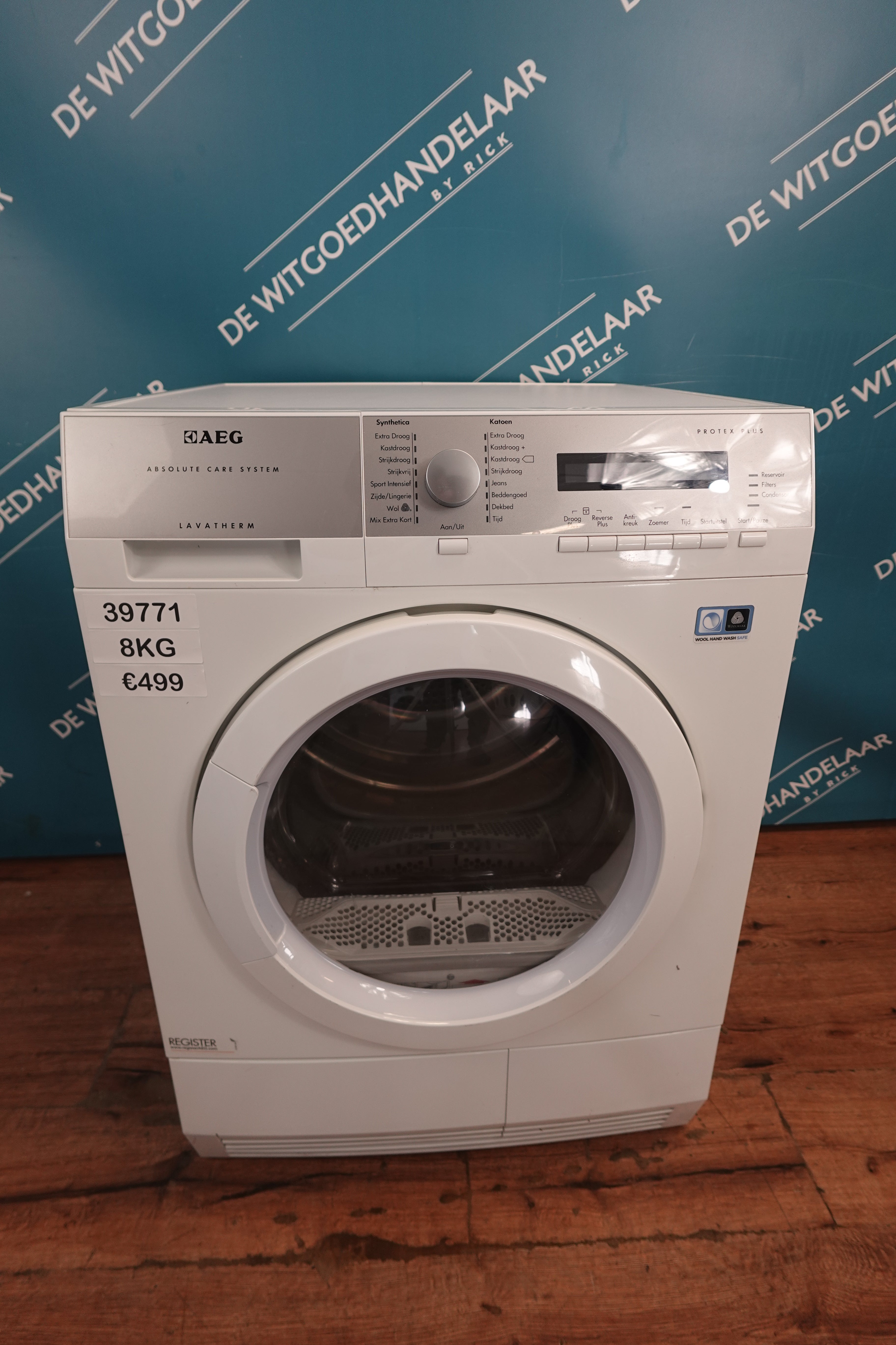 Warmtepompdroger AEG 8 kg