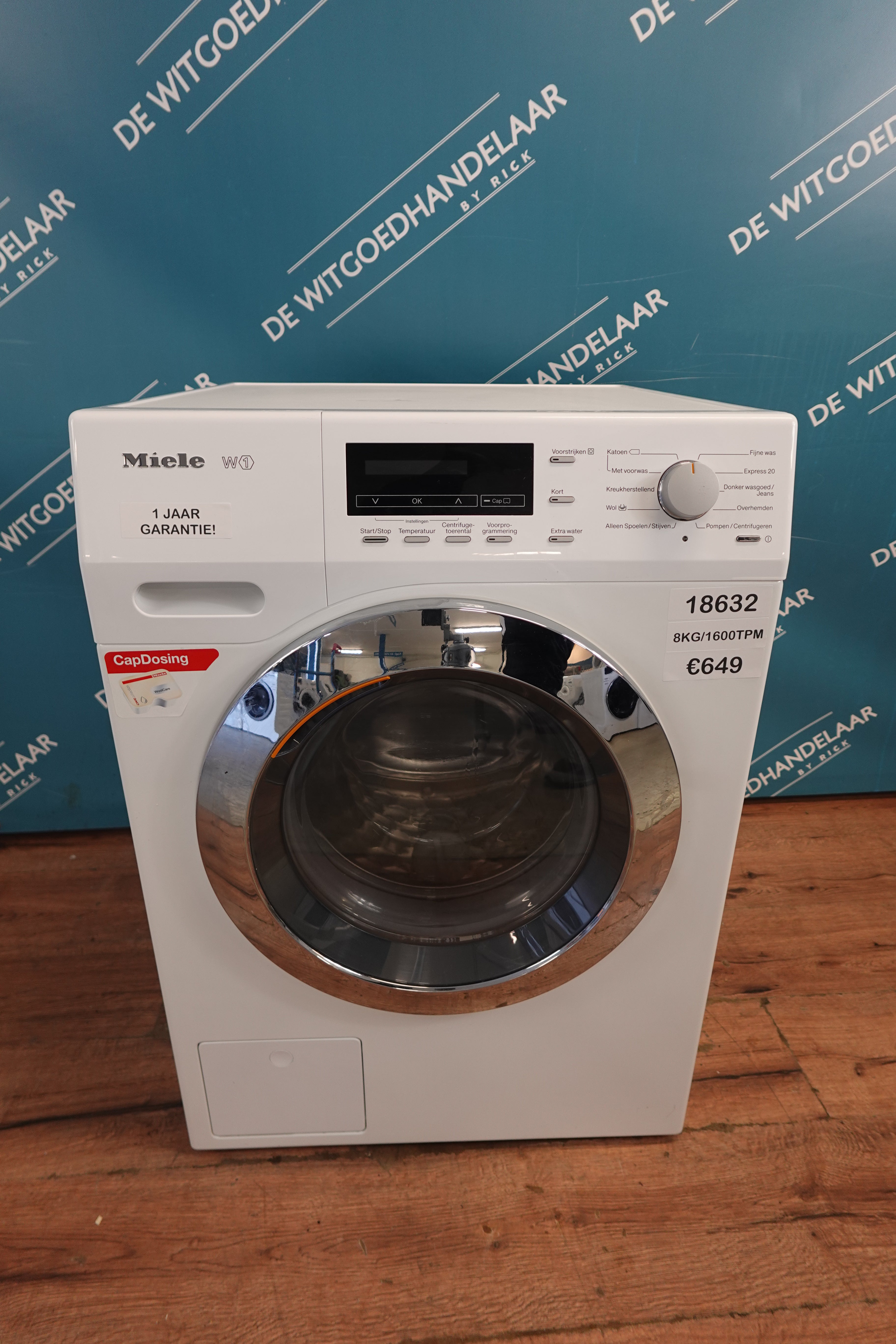 Wasmachine Miele W1 8 kg 1600 toeren [1 JAAR GARANTIE]