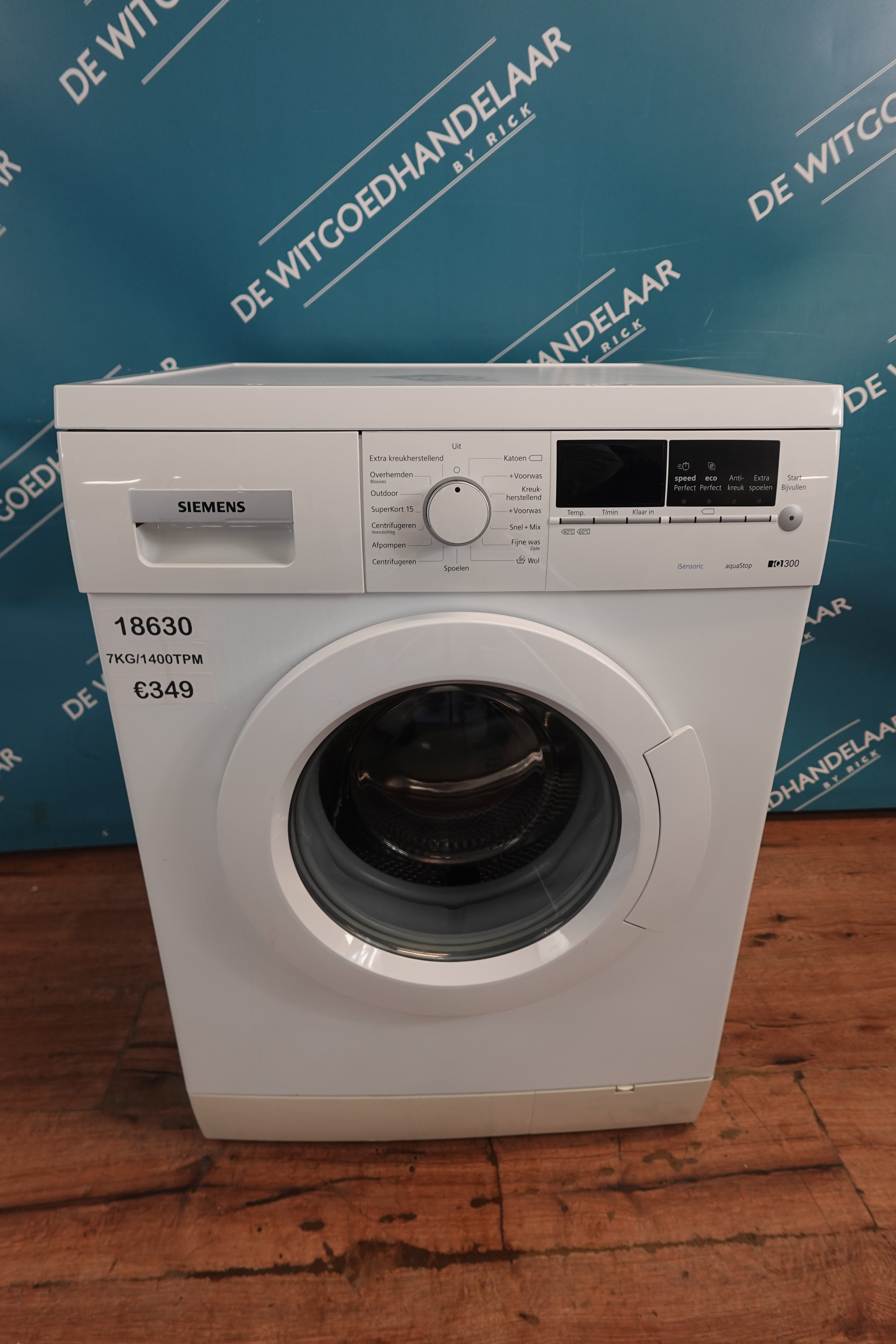 Wasmachine Siemens iQ300 iSensoric  7 kg 1400 toeren