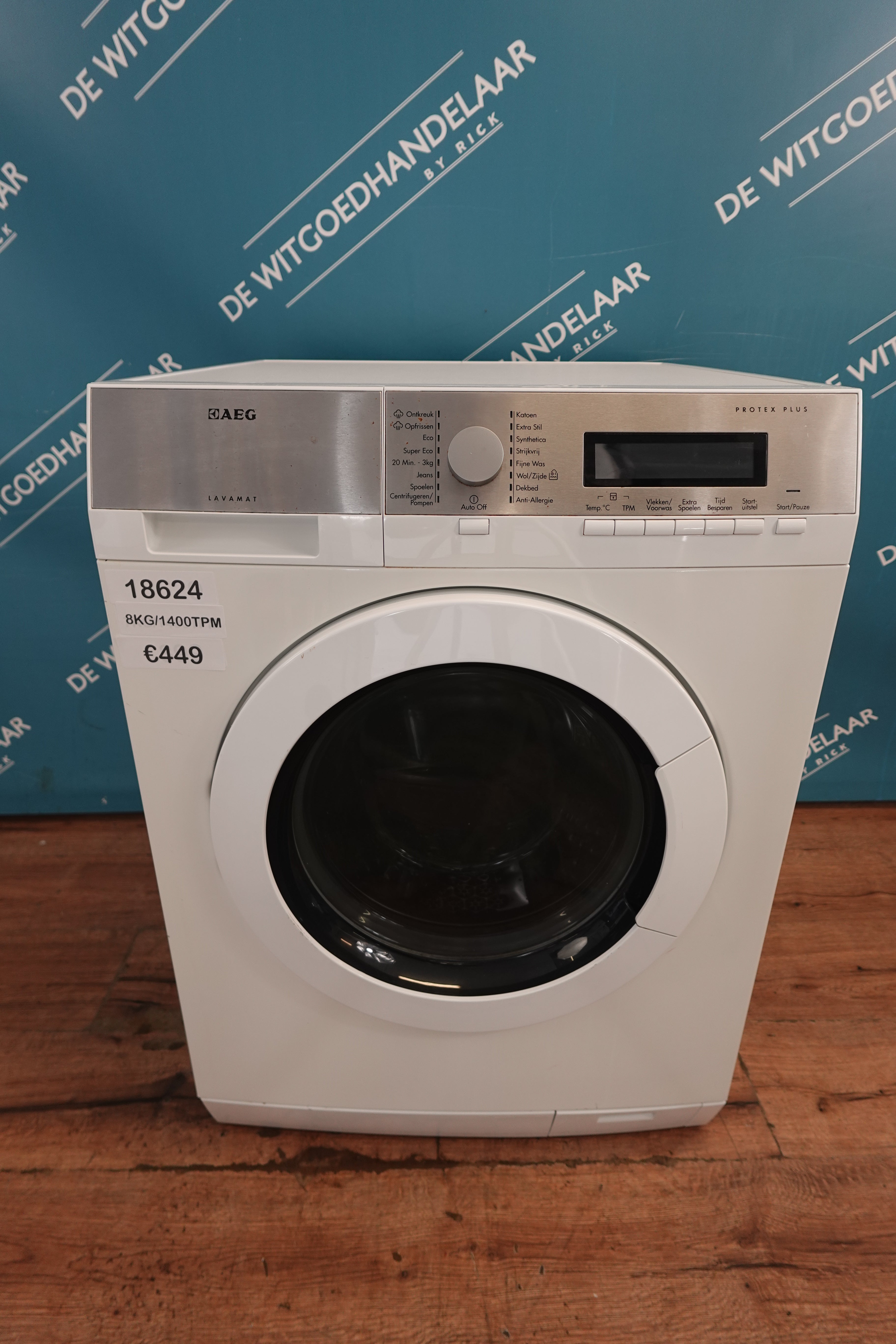 Wasmachine AEG Lavamat Protex Plus 8 kg 1400 toeren