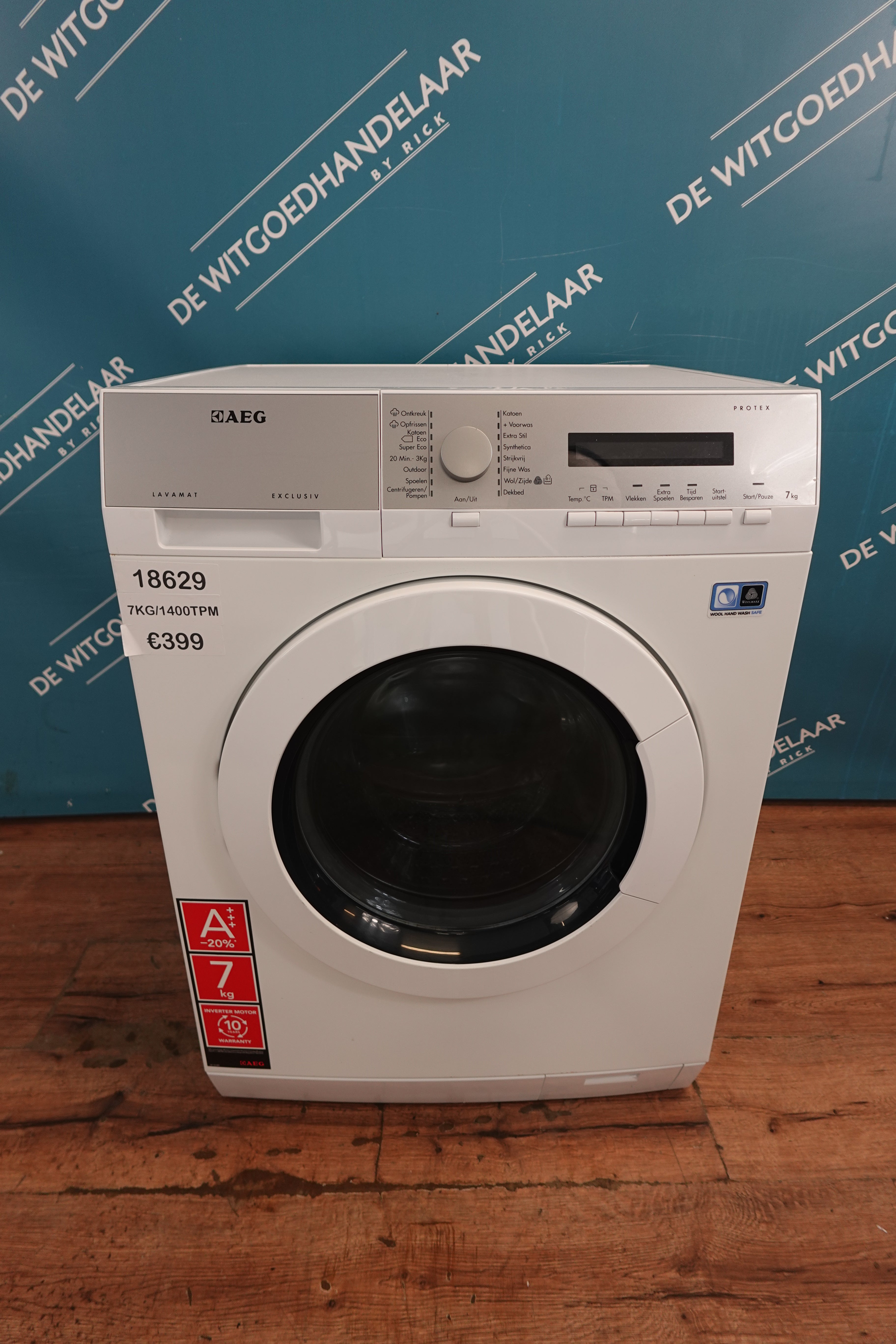 Wasmachine AEG LAVAMAT EXCLUSIV 7 kg 1400 toeren