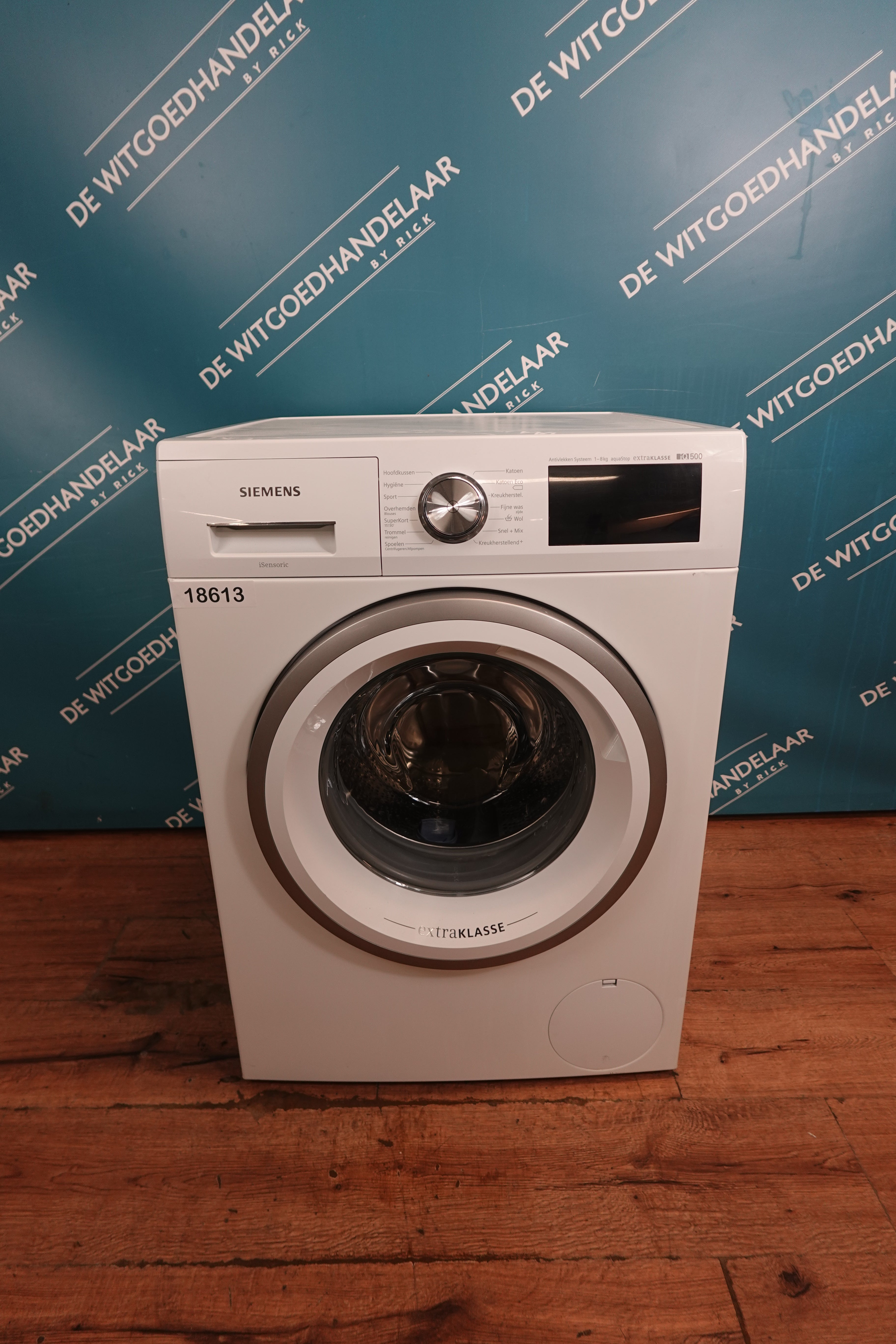 Wasmachine Siemens iQ500 extraklasse 8 kg 1400 toeren