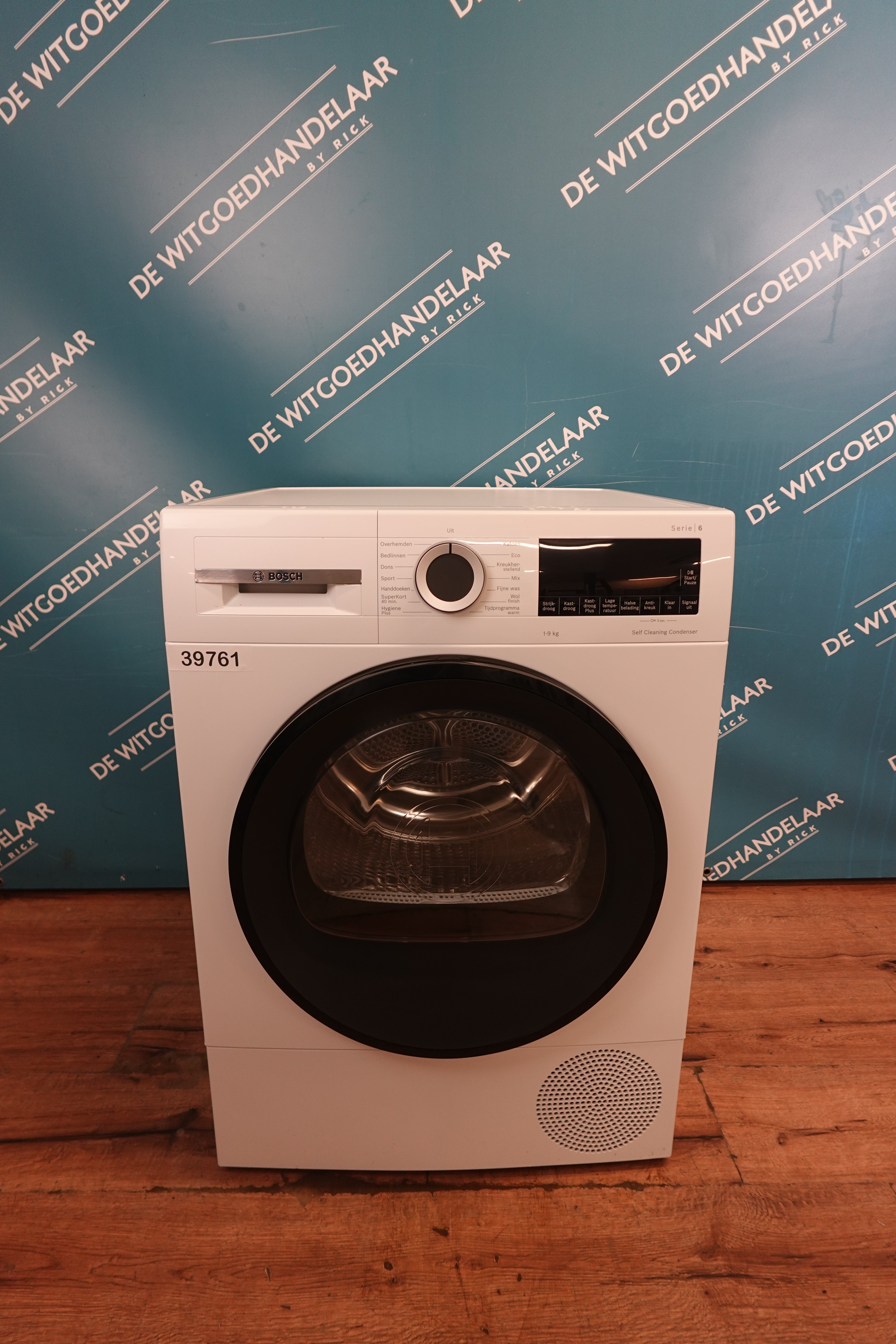 Warmtepompdroger Bosch Serie 6 9 kg