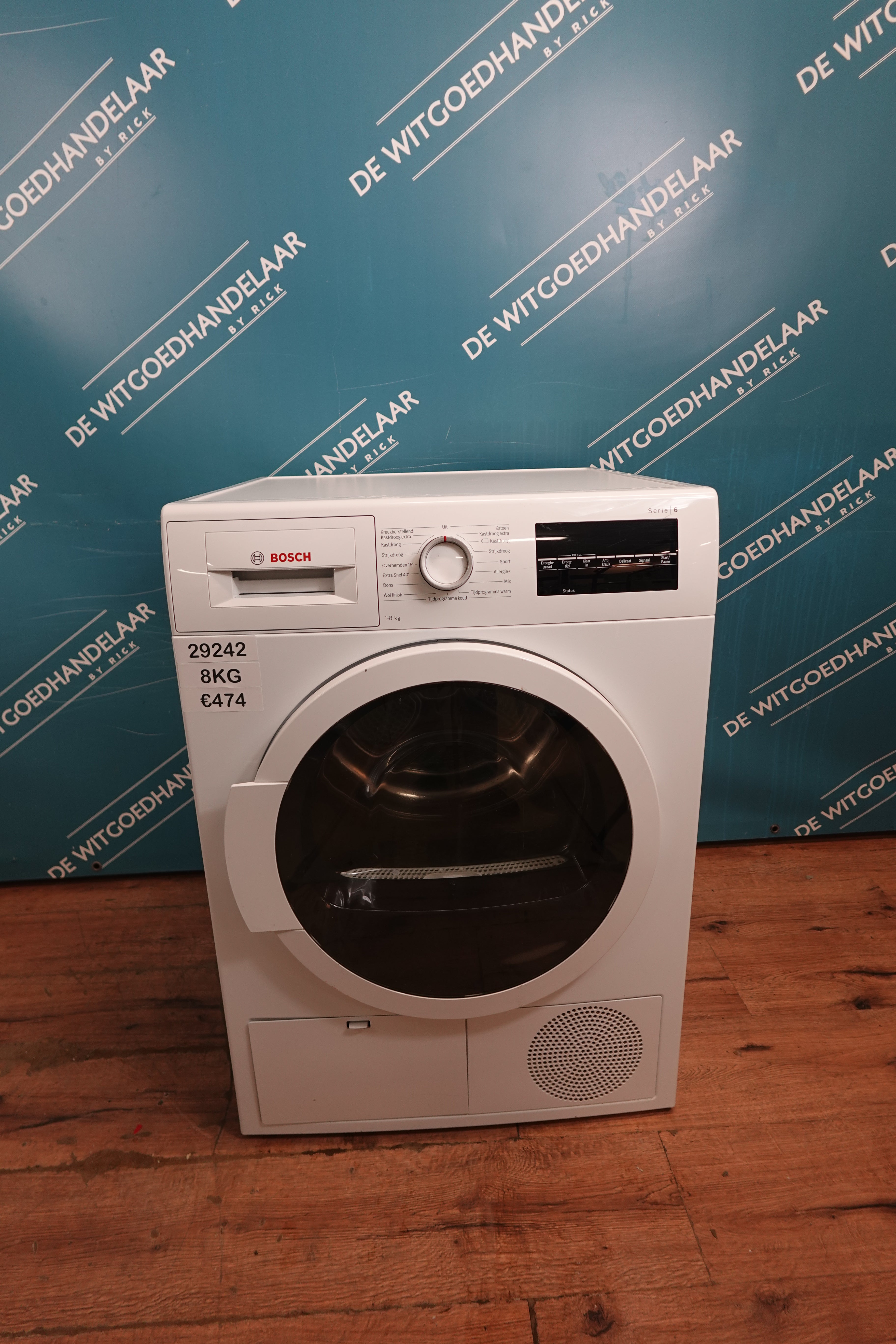 Condensdroger Bosch Serie 6 8 kg