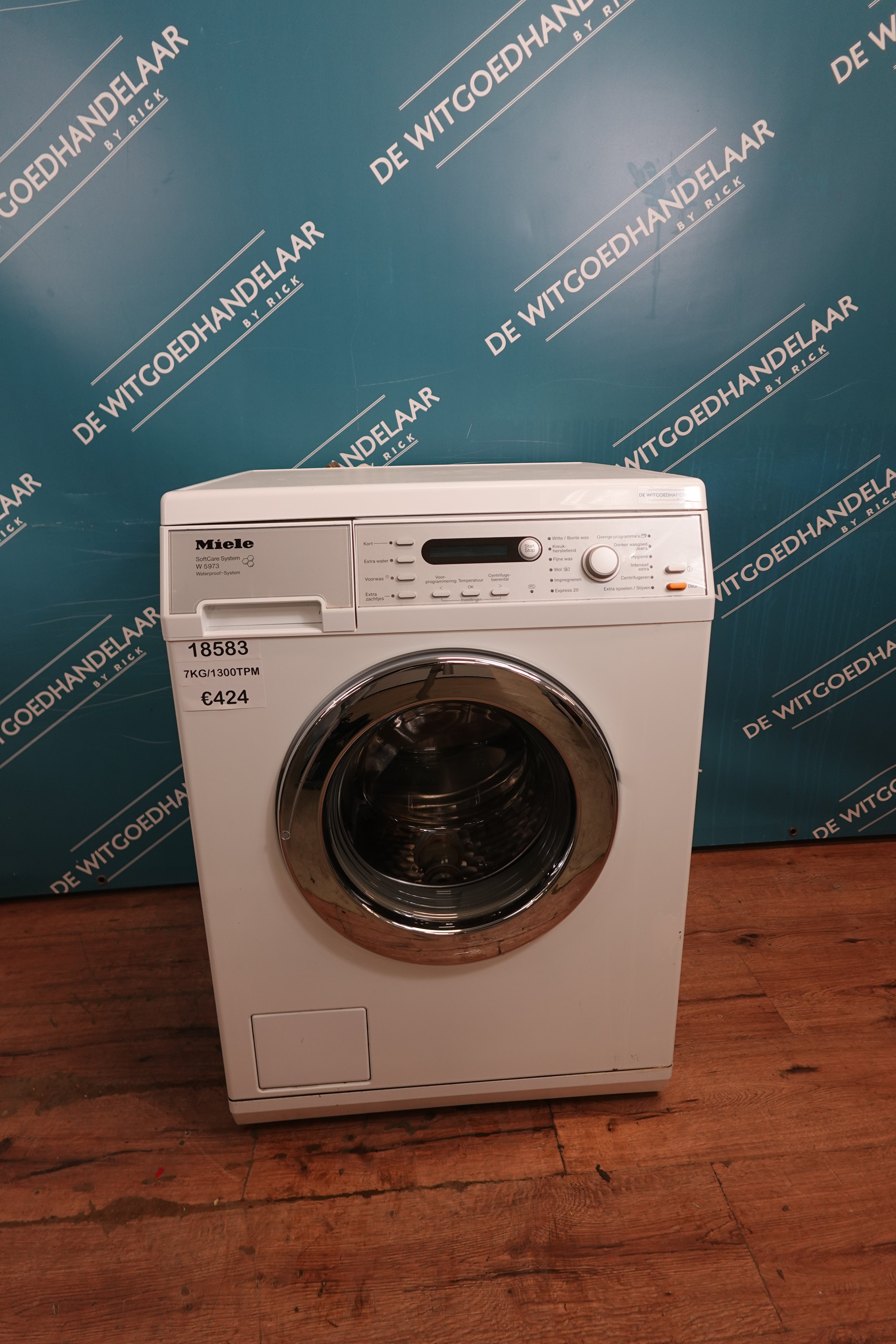 Wasmachine Miele W5973 7 kg 1300 toeren