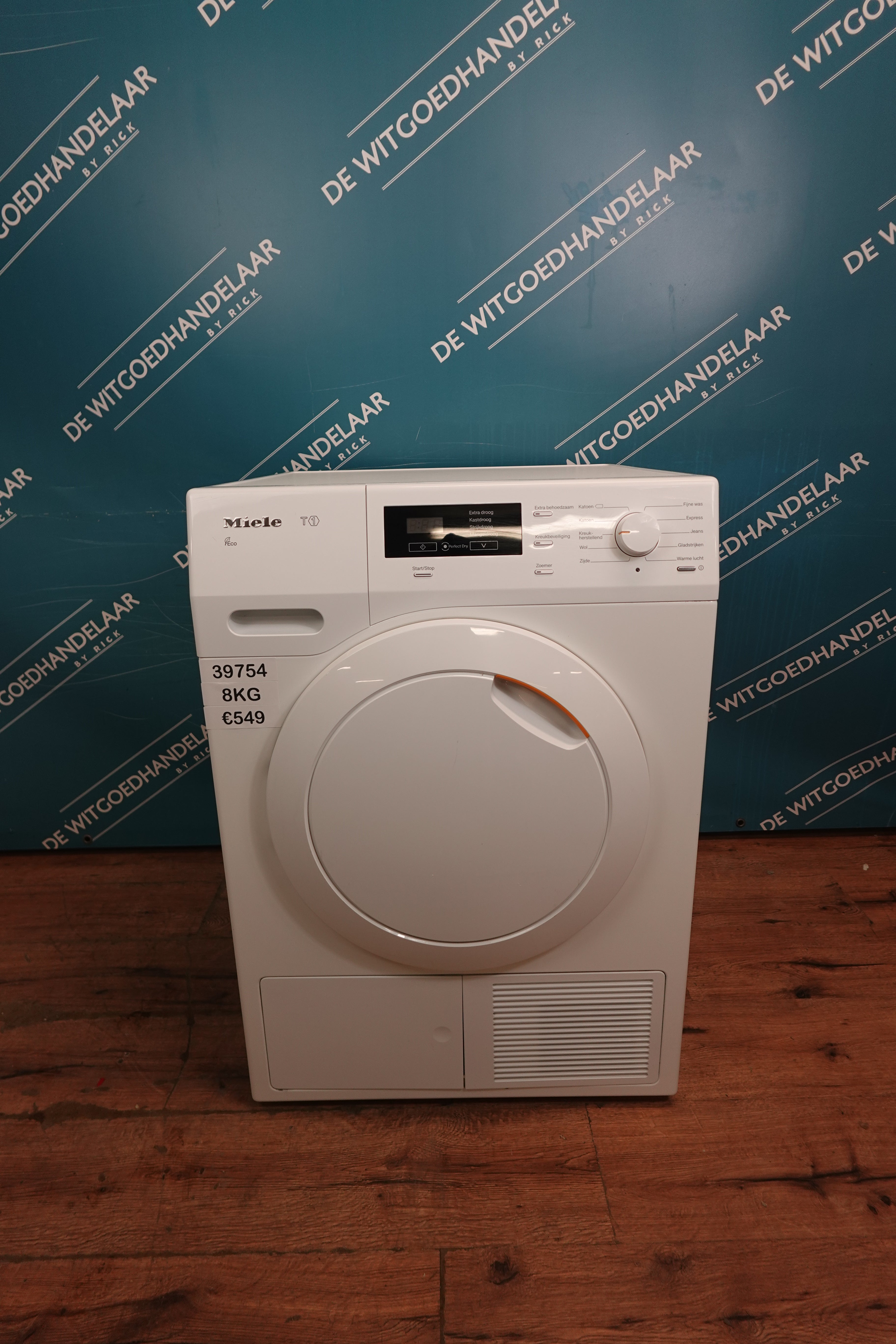 Warmtepompdroger Miele T1 8 kg