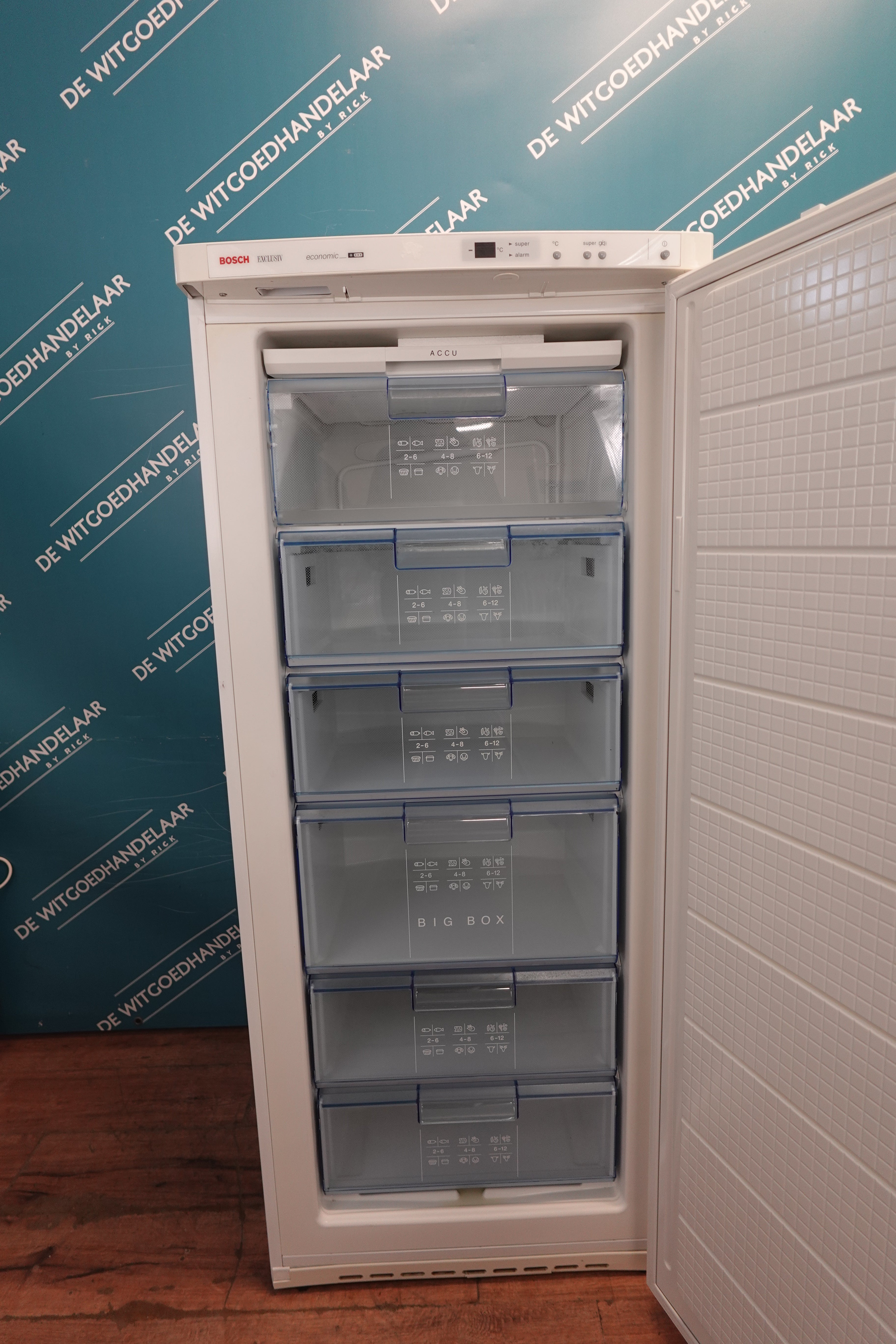 Vrijstaande vriezer Bosch 6 lades