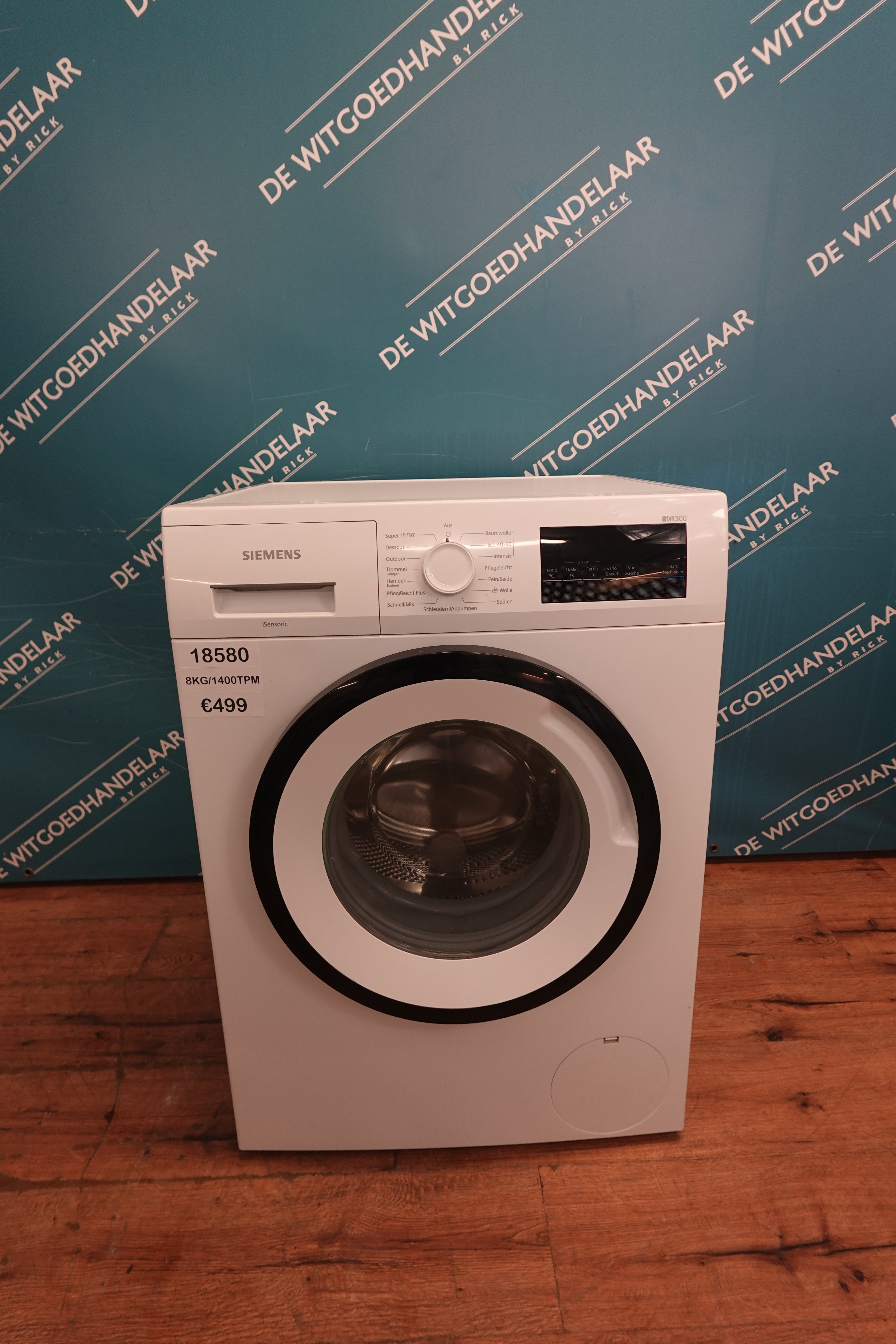 Wasmachine Siemens iQ300 8 kg 1400 toeren