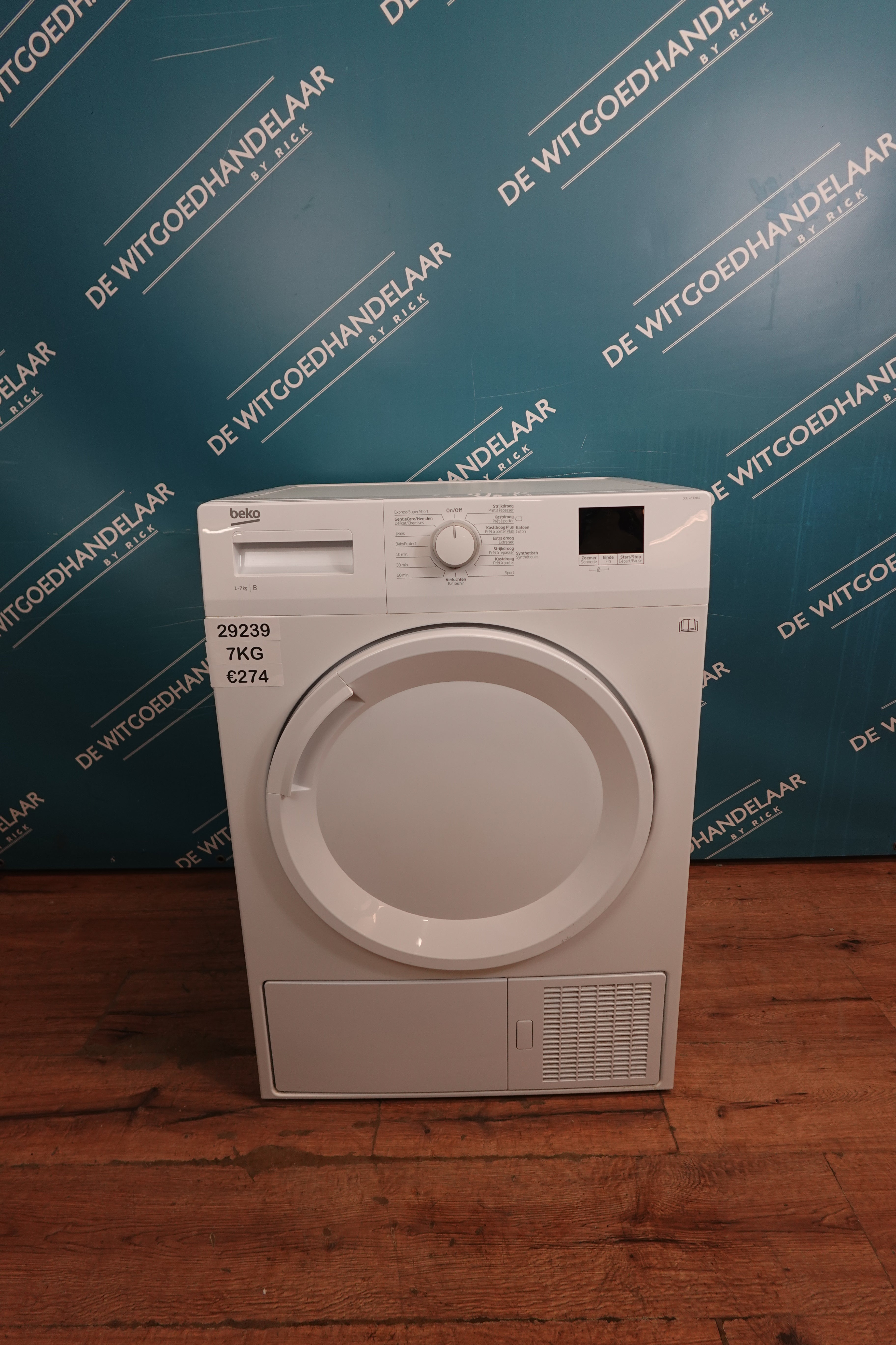 Condensdroger Beko 7 kg