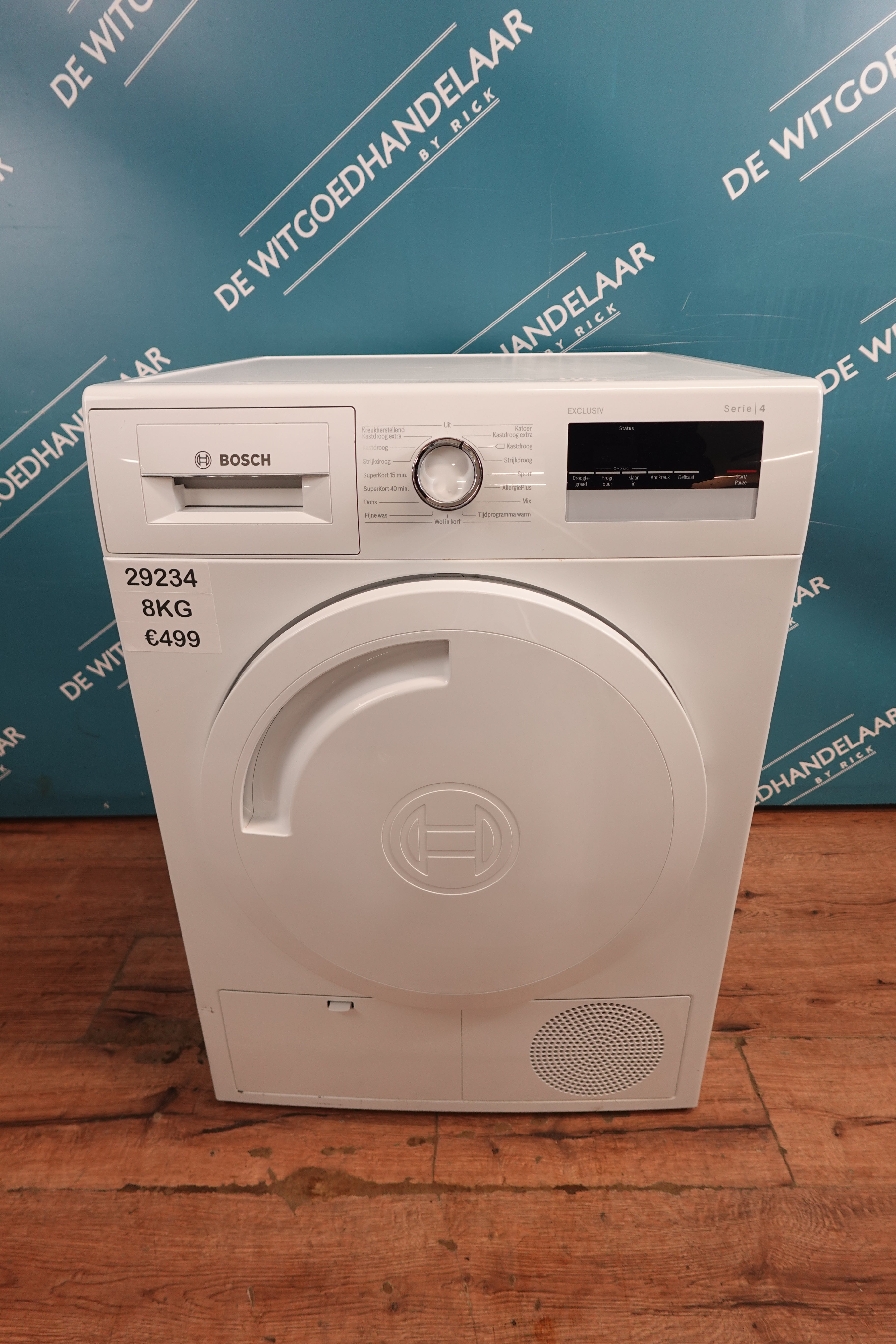 Condensdroger Bosch 8 kg