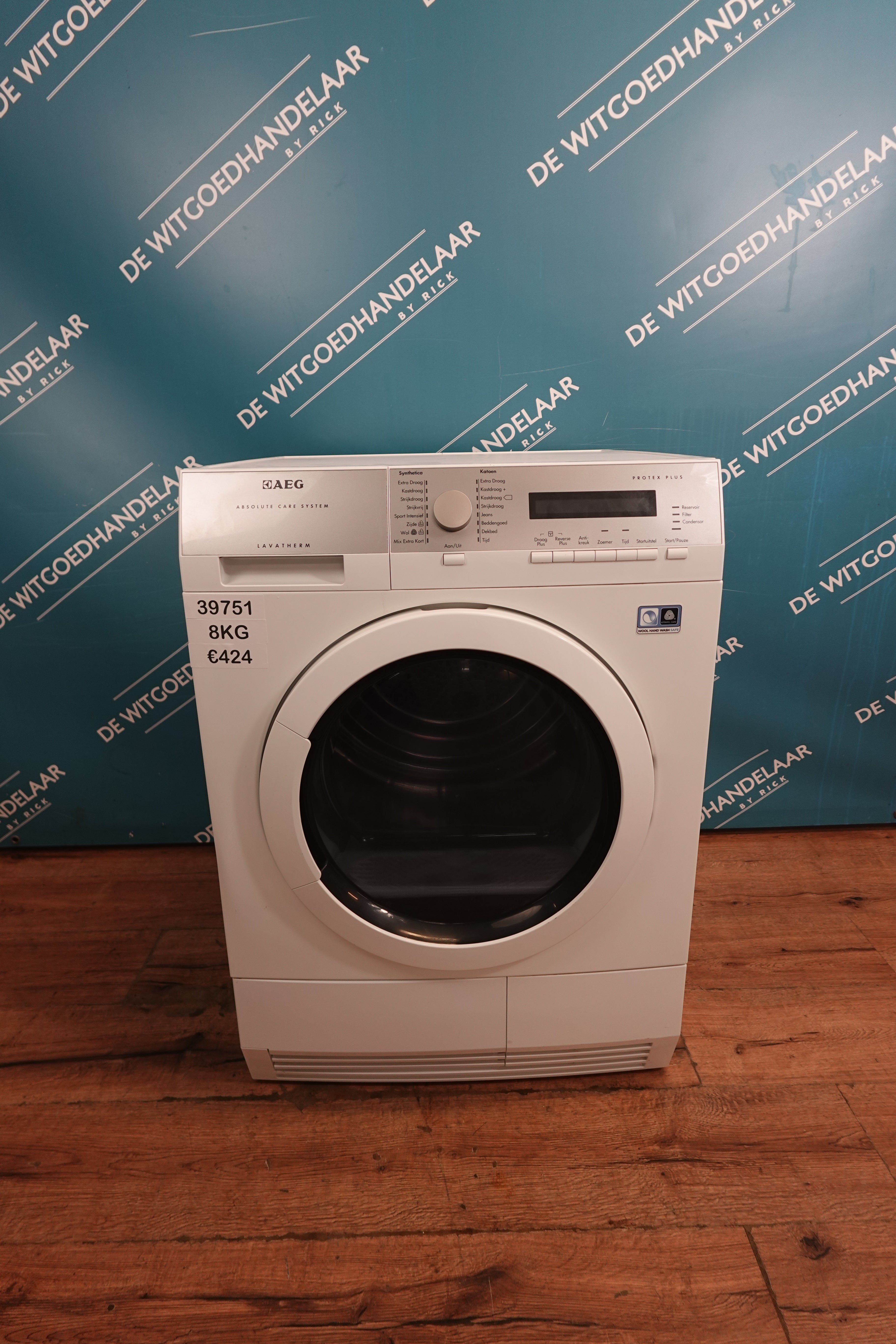 Warmtepompdroger AEG 8 kg