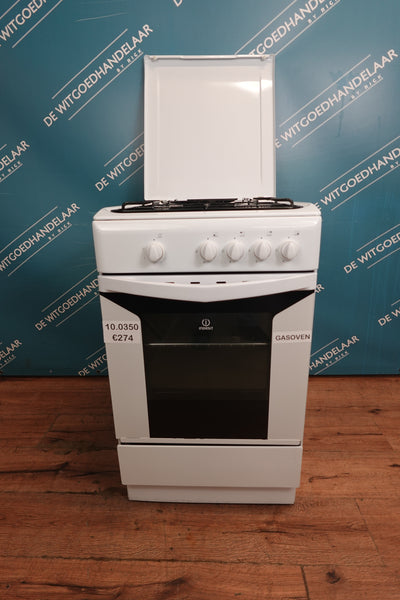 Gasfornuis met gasoven Indesit