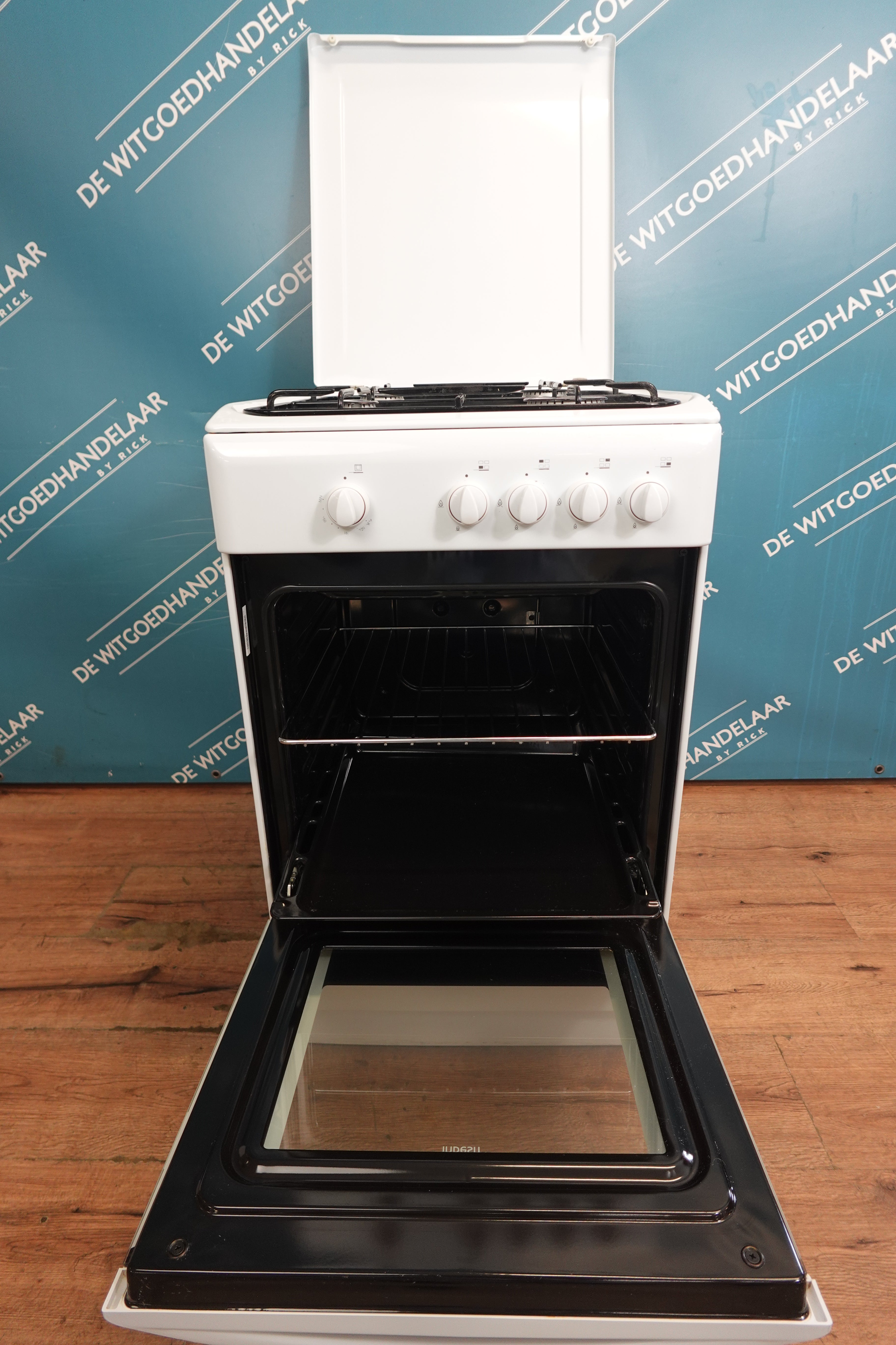 Gasfornuis met gasoven Indesit