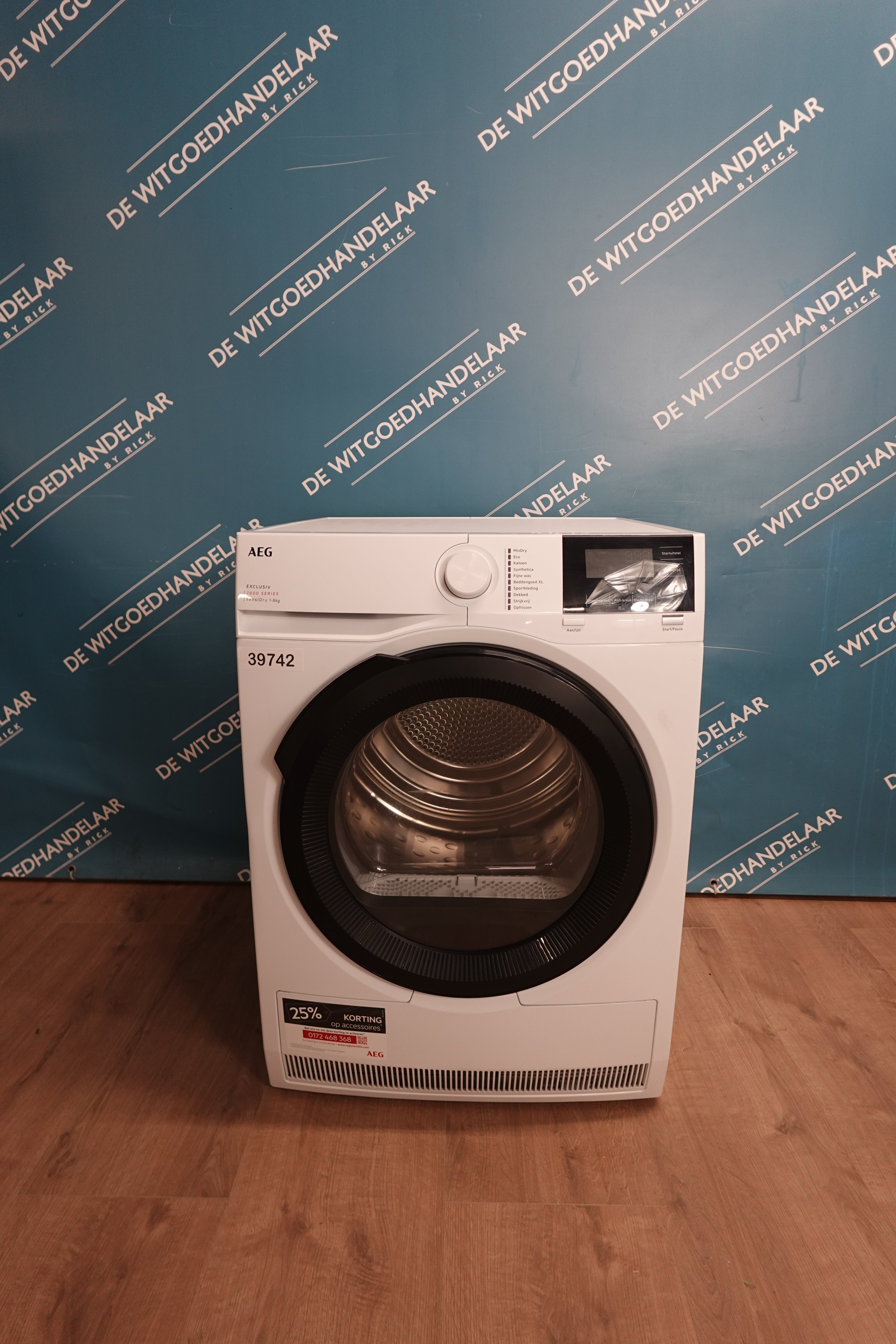 Warmtepompdroger AEG 7000 series 8 kg