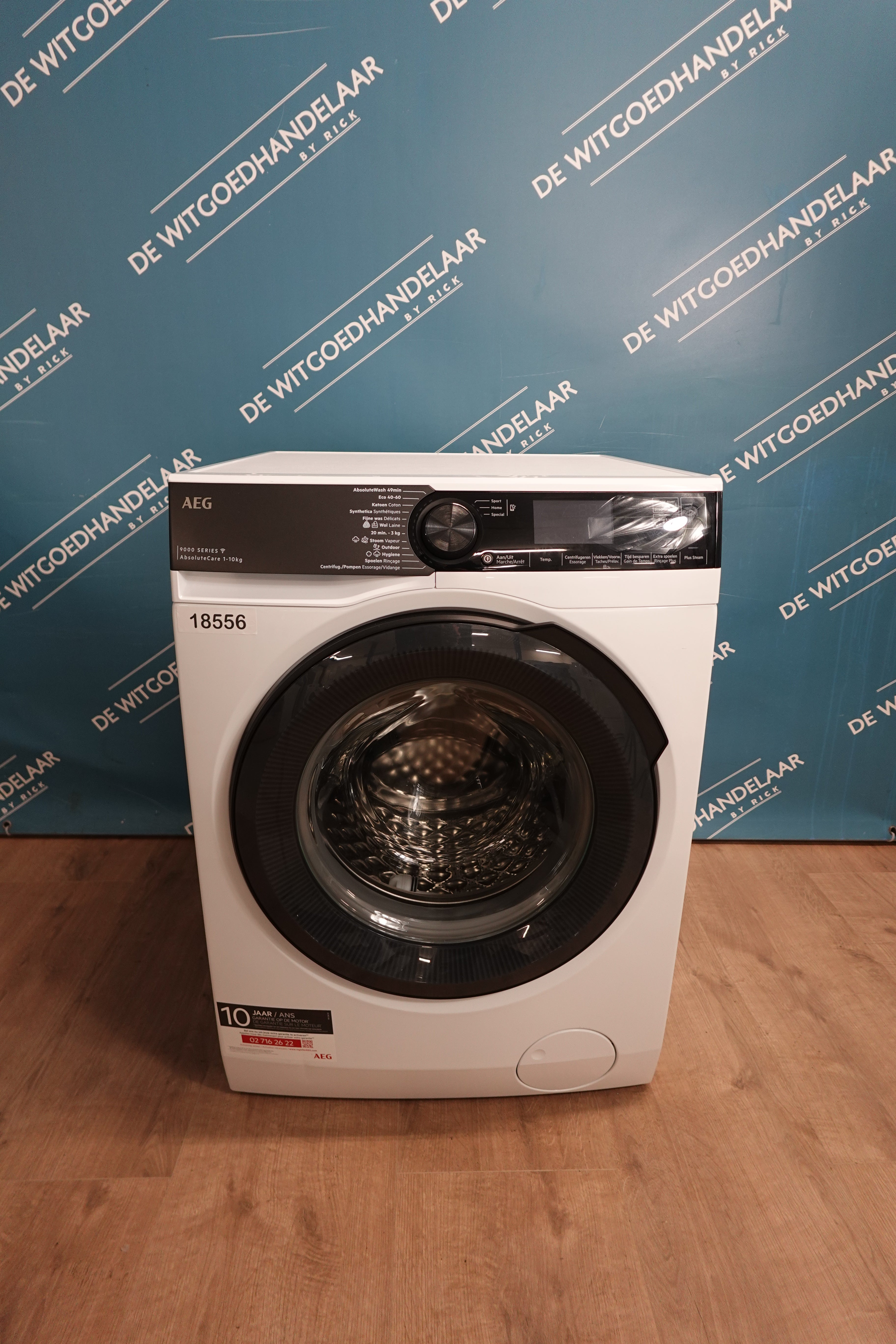 Wasmachine AEG 9000 series 10 kg 1600 toeren