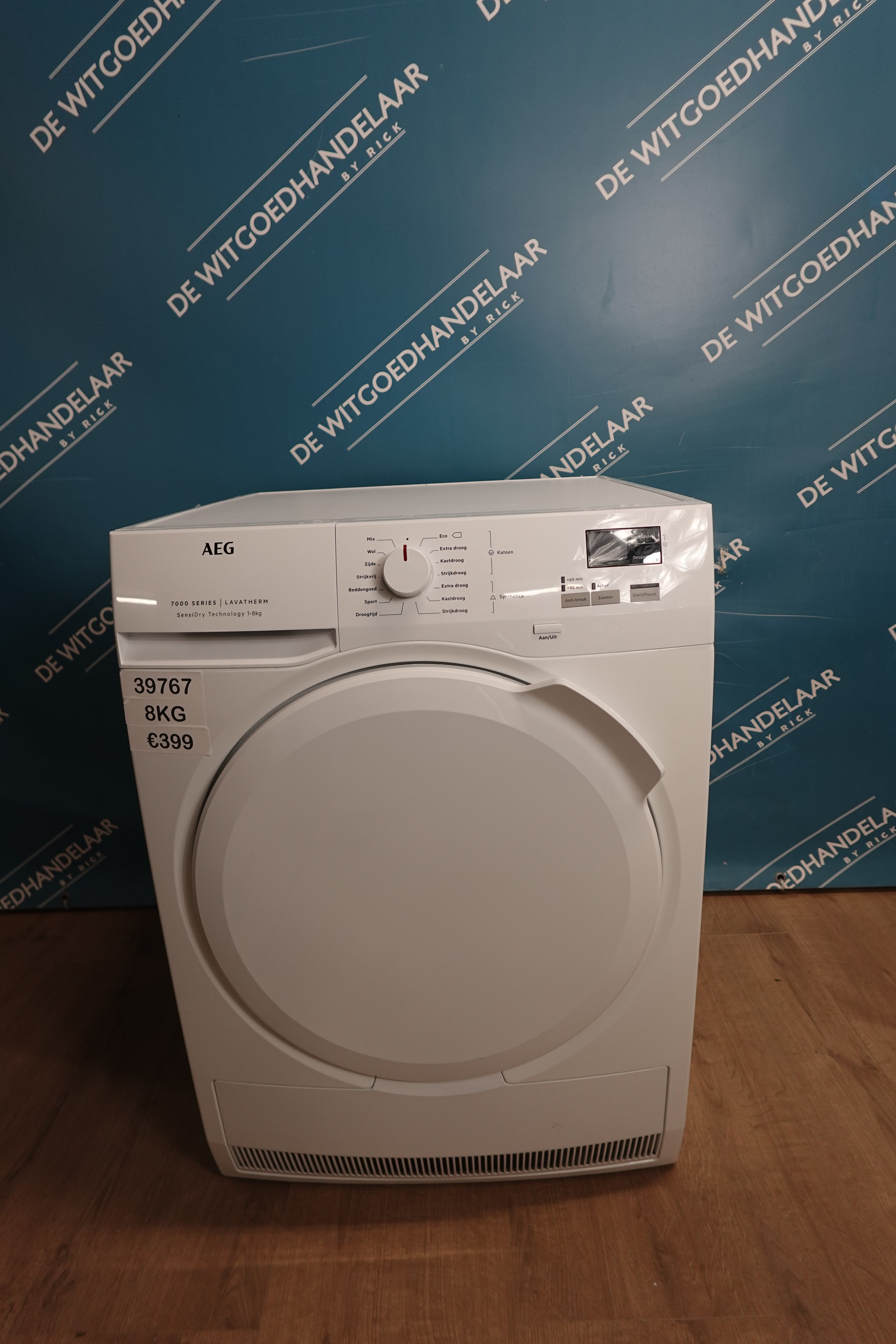 Warmtepompdroger AEG 7000 series 8 kg