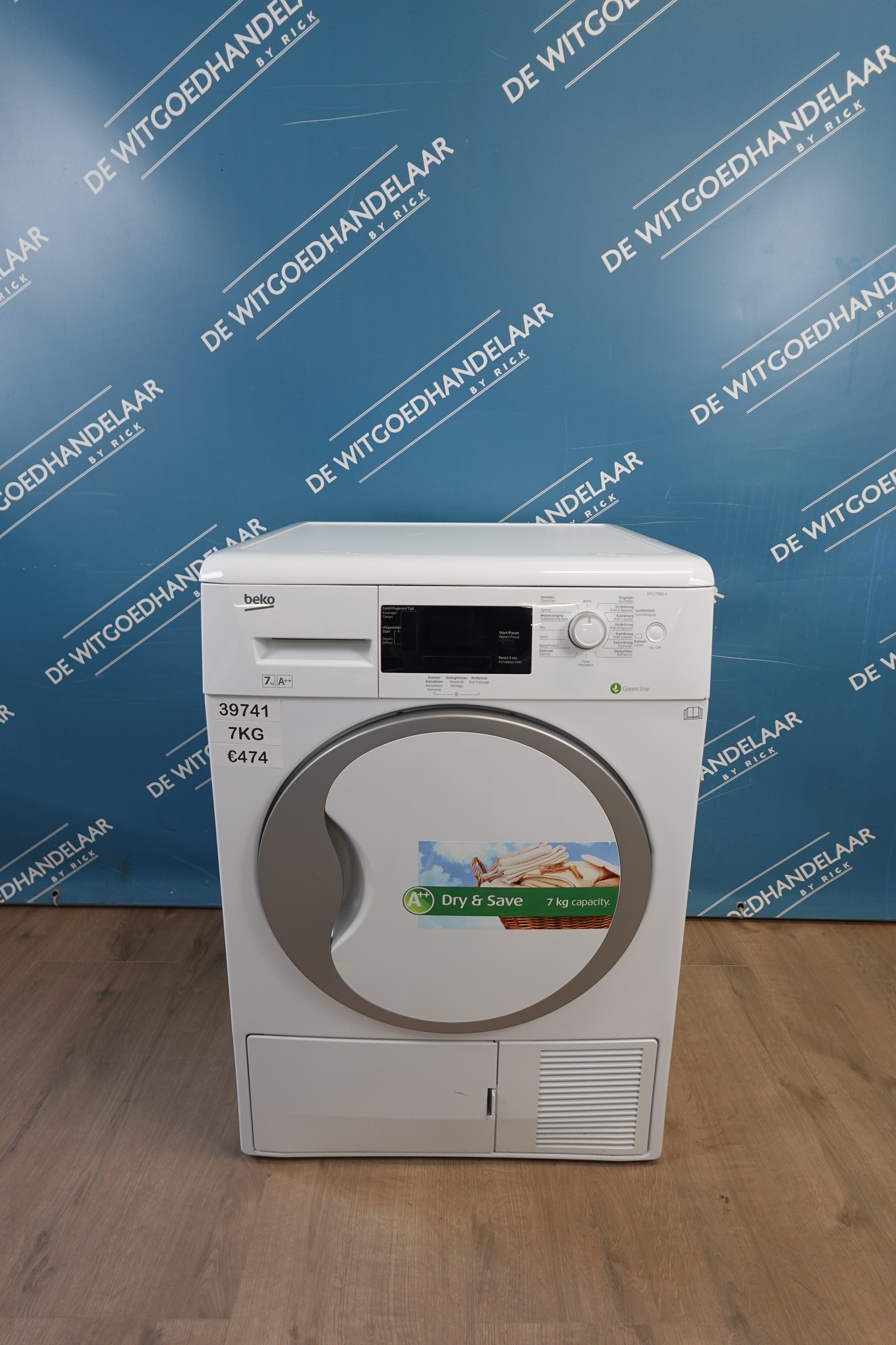 Warmtepompdroger Beko 7 kg