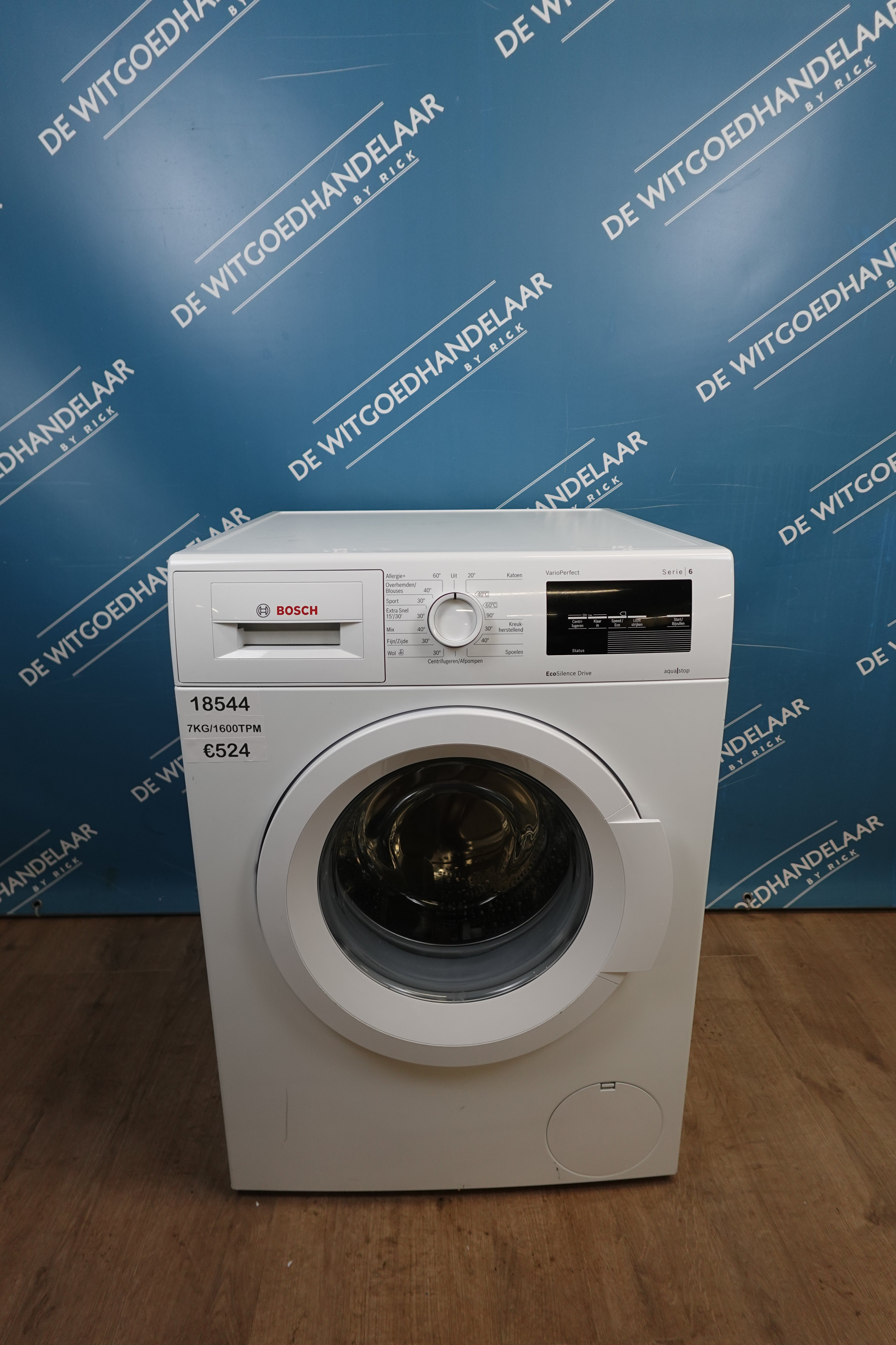 Wasmachine Bosch serie 6 7 kg 1600 toeren