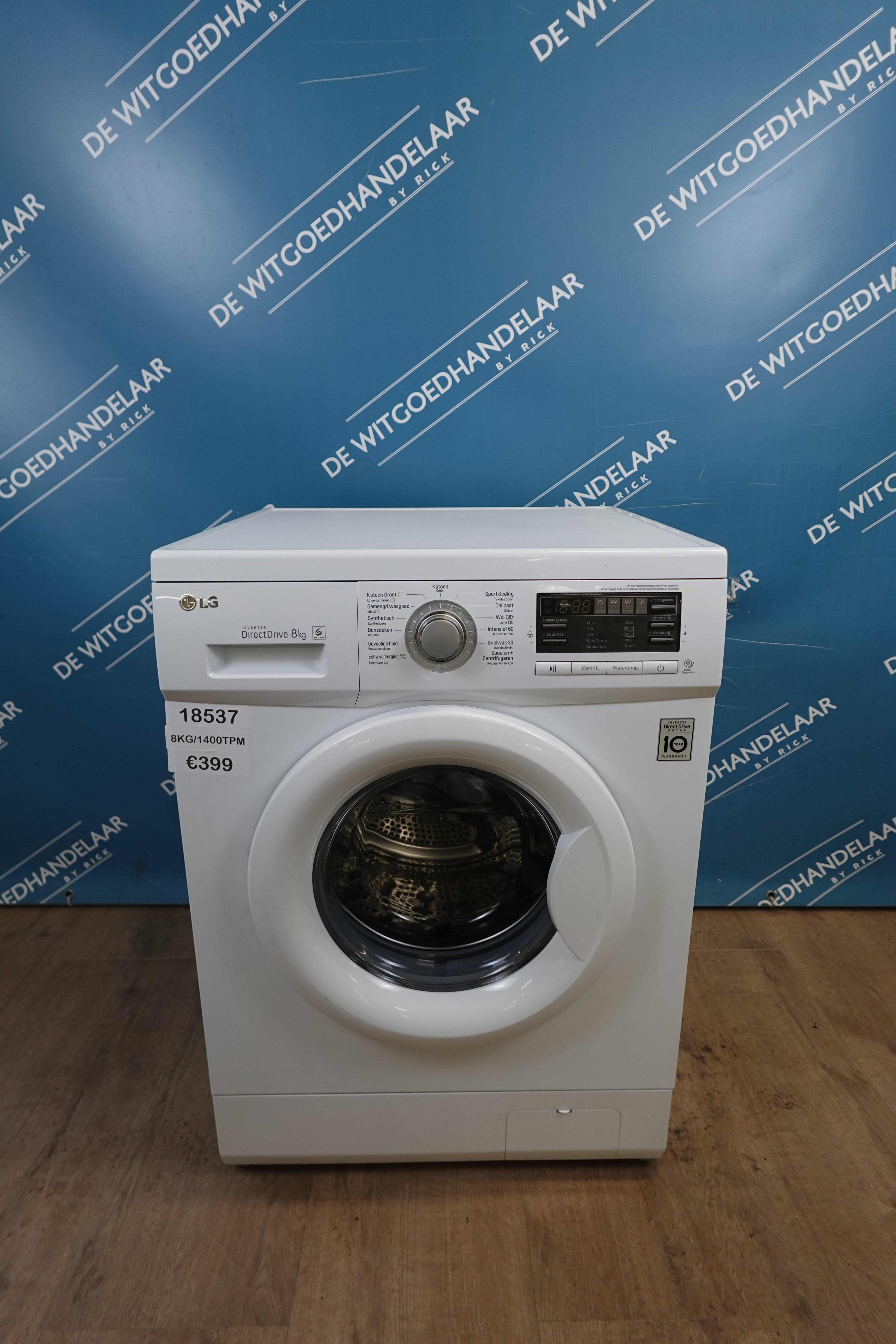 Wasmachine LG 8 kg 1400 toeren
