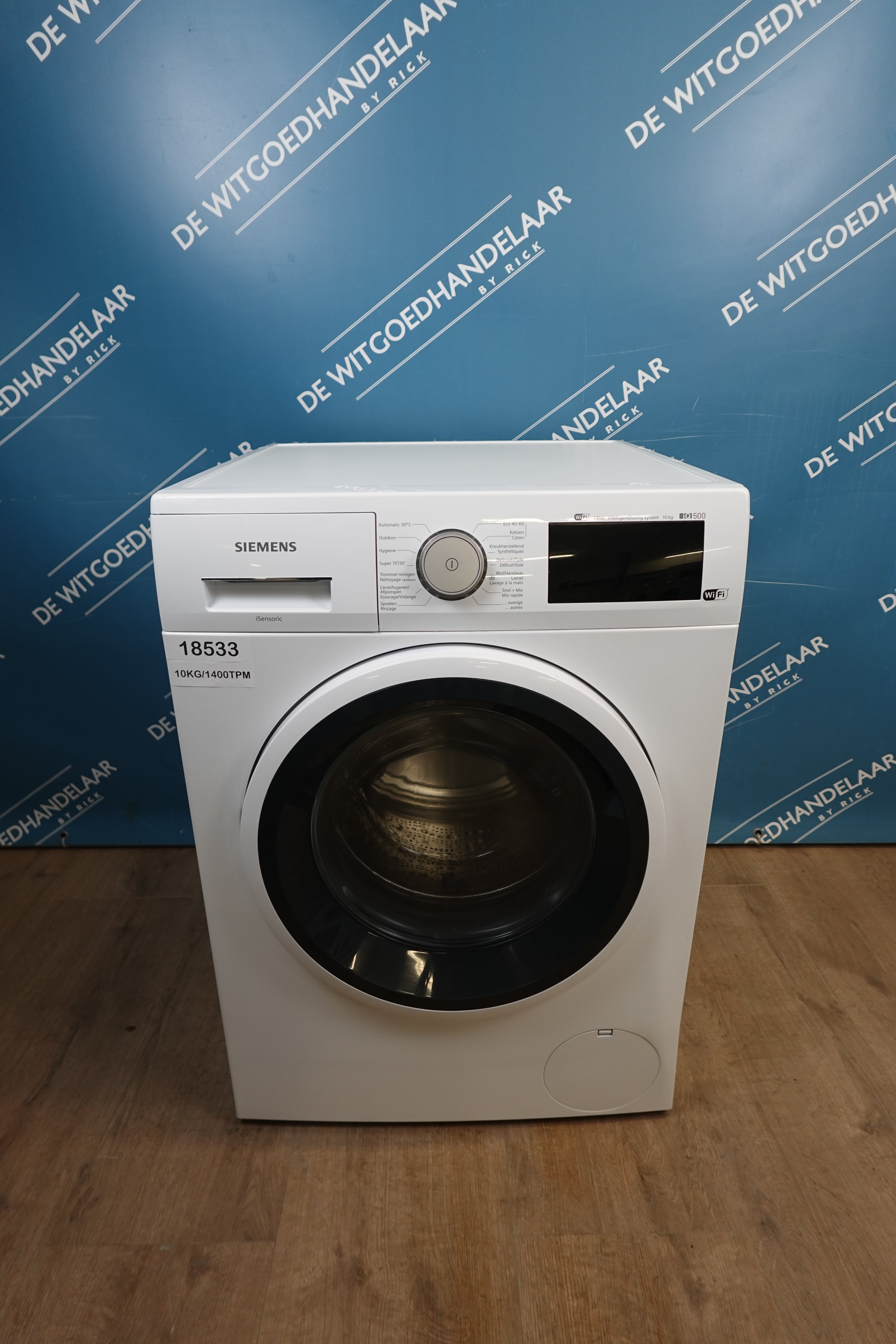 Wasmachine Siemens IQ 500 10 kg 1400 toeren