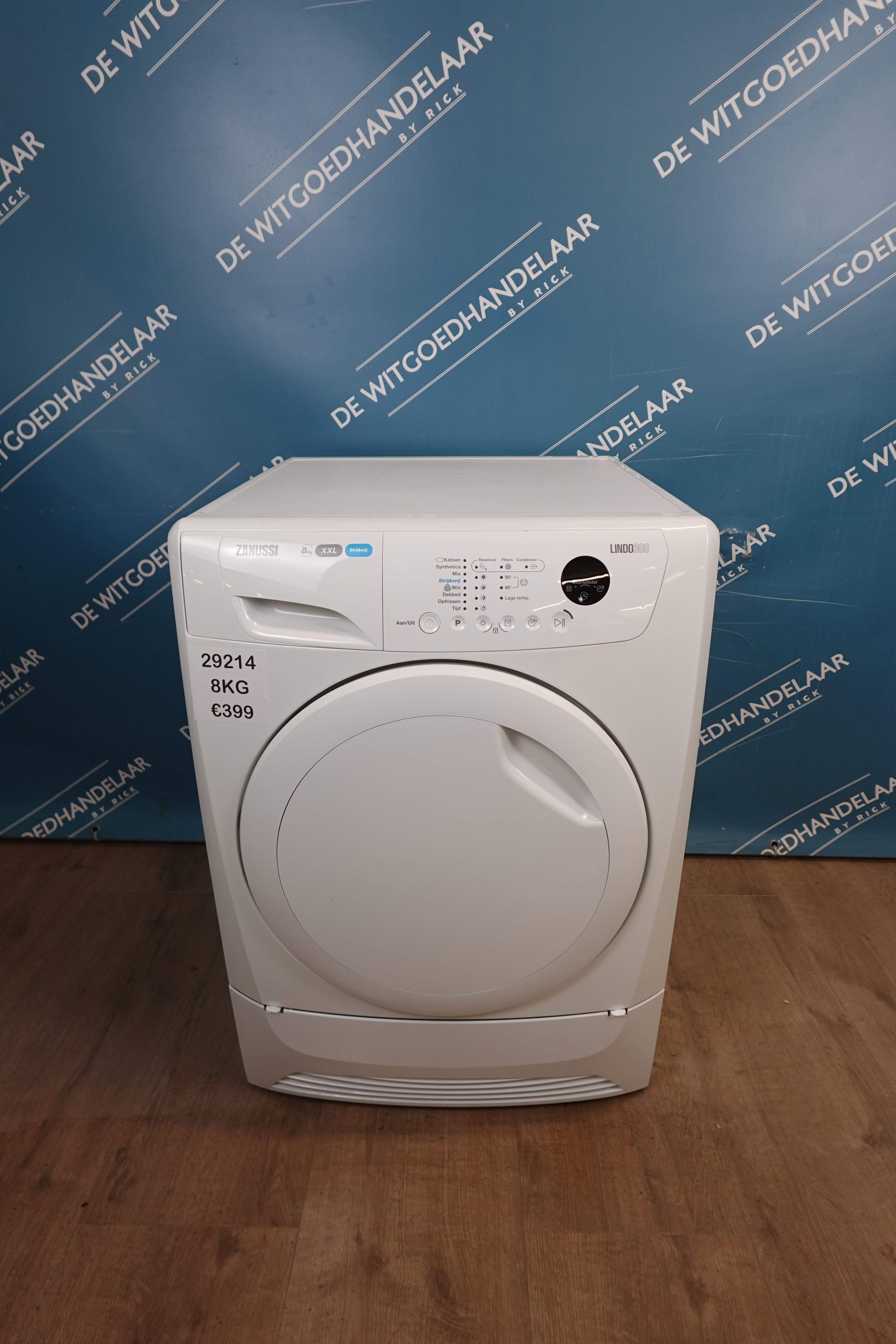 Condensdroger Zanussi lindo 300  8 kg