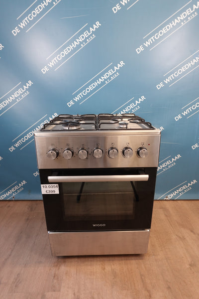Gasfornuis met Elektrische heteluchtoven Wiggo