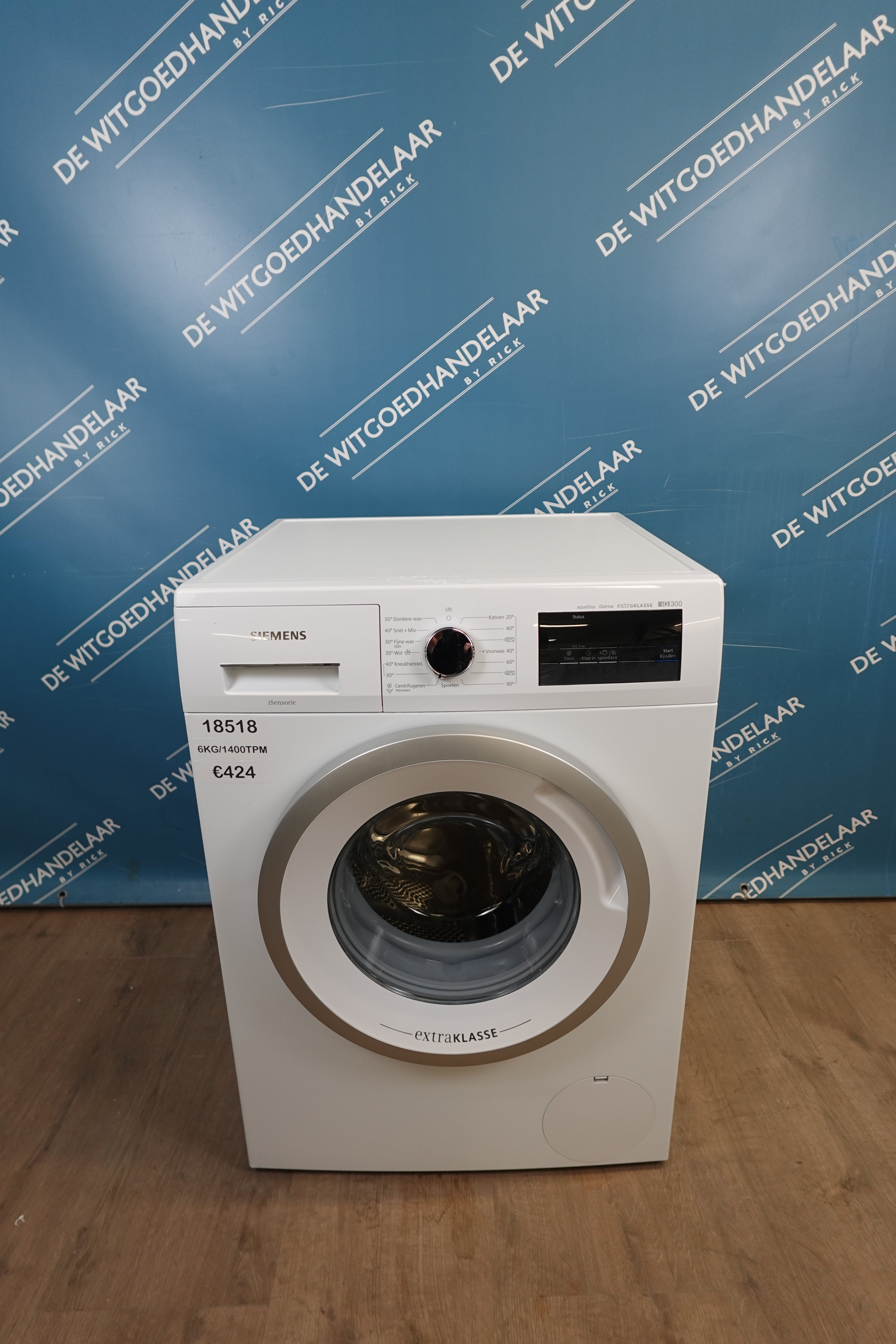 Wasmachine Siemens iq300 6 kg 1400 toeren