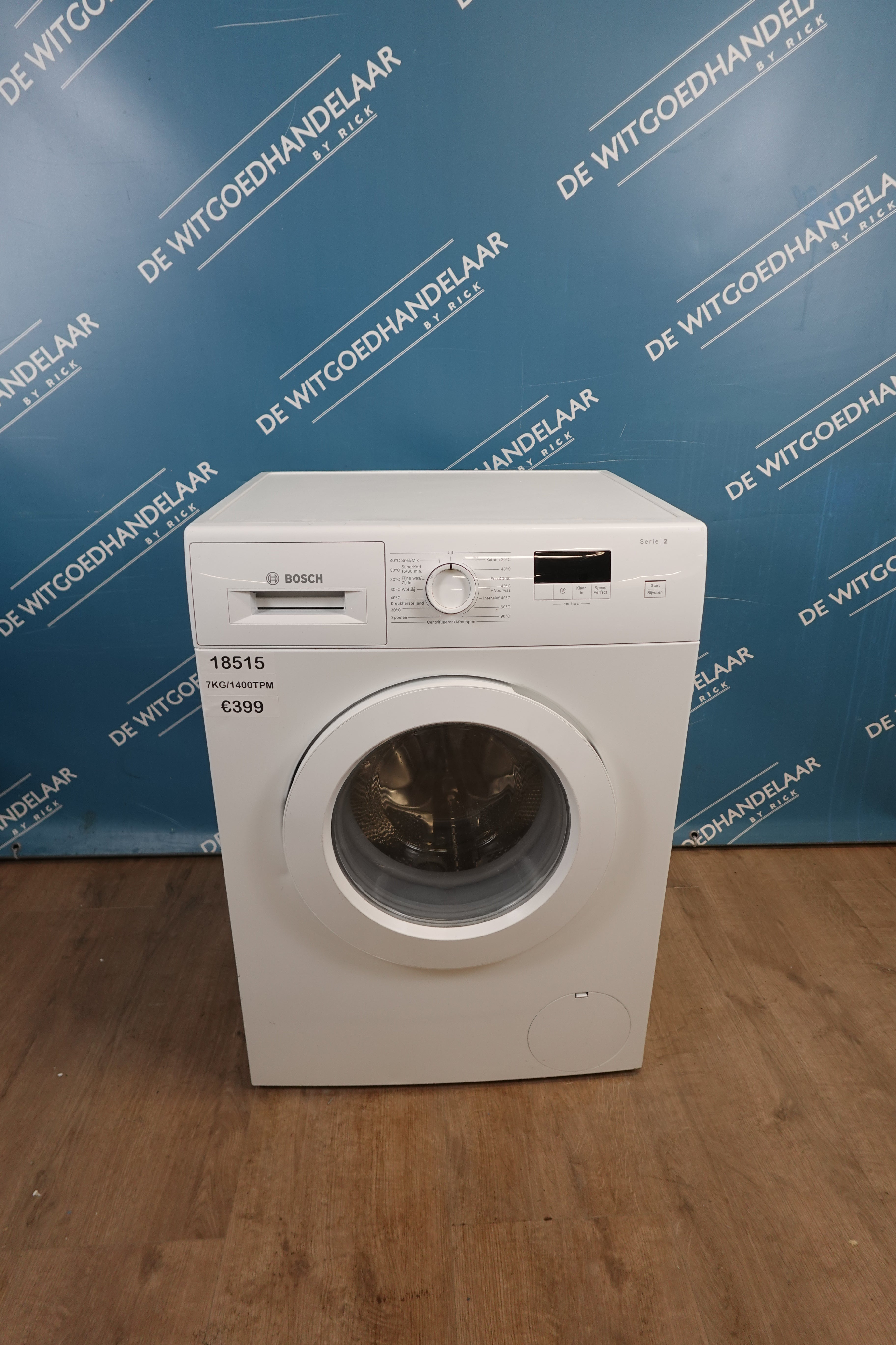 Wasmachine Bosch serie 2 7 kg 1400 toeren