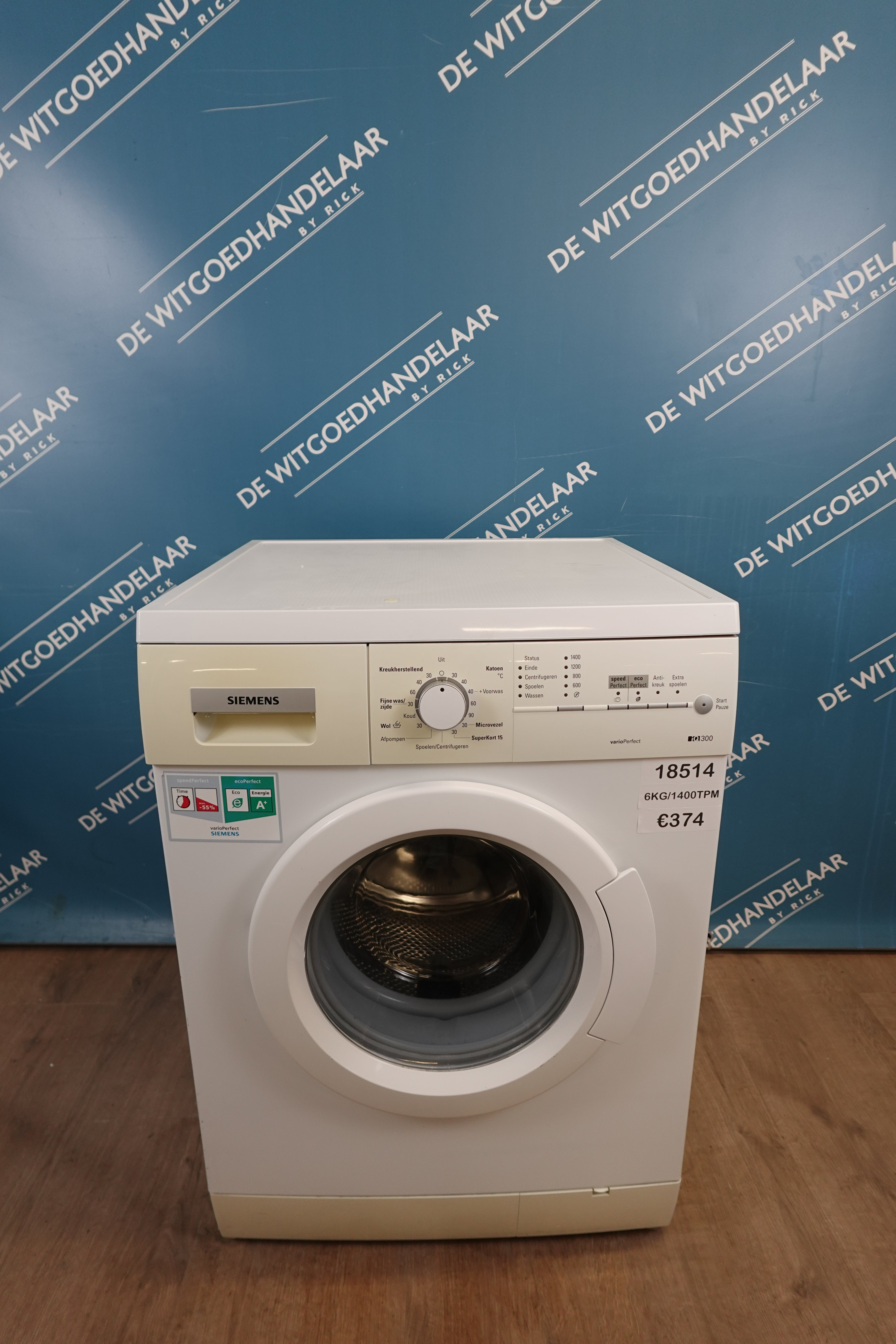 Wasmachine Siemens IQ300 6 kg 1400 toeren