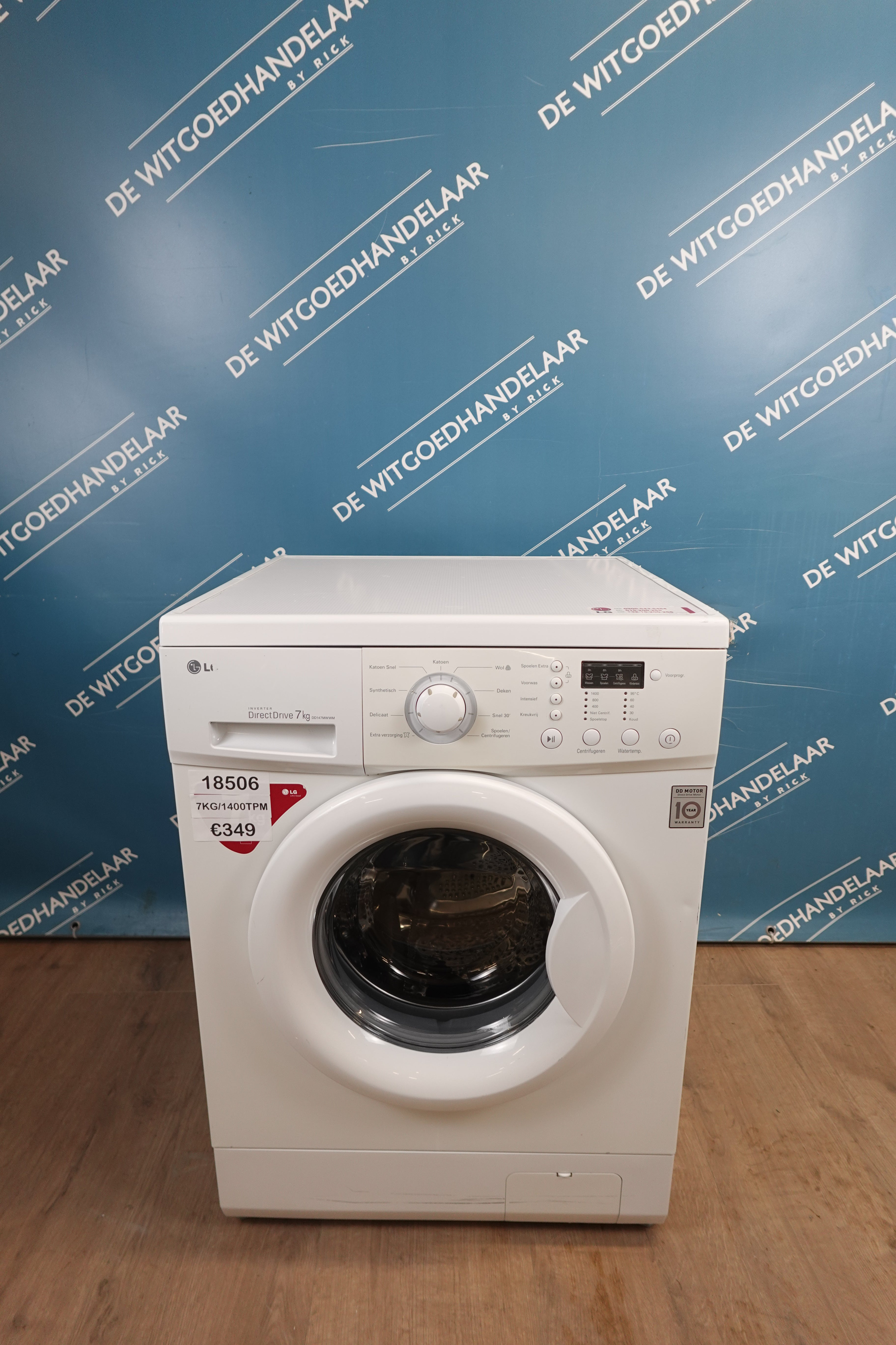 Wasmachine LG 7 kg 1400 toeren