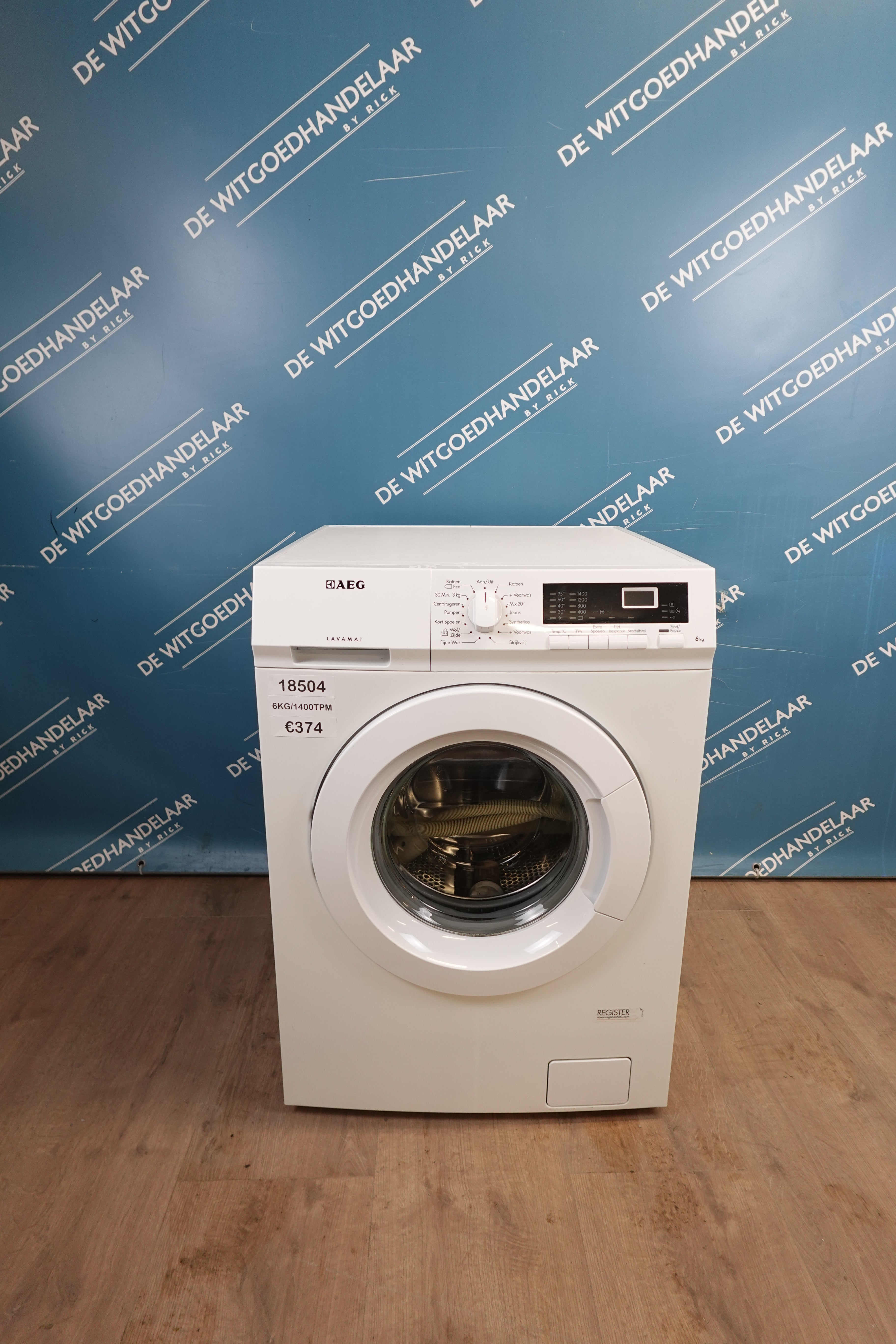 Wasmachine AEG 6 kg 1400 toeren