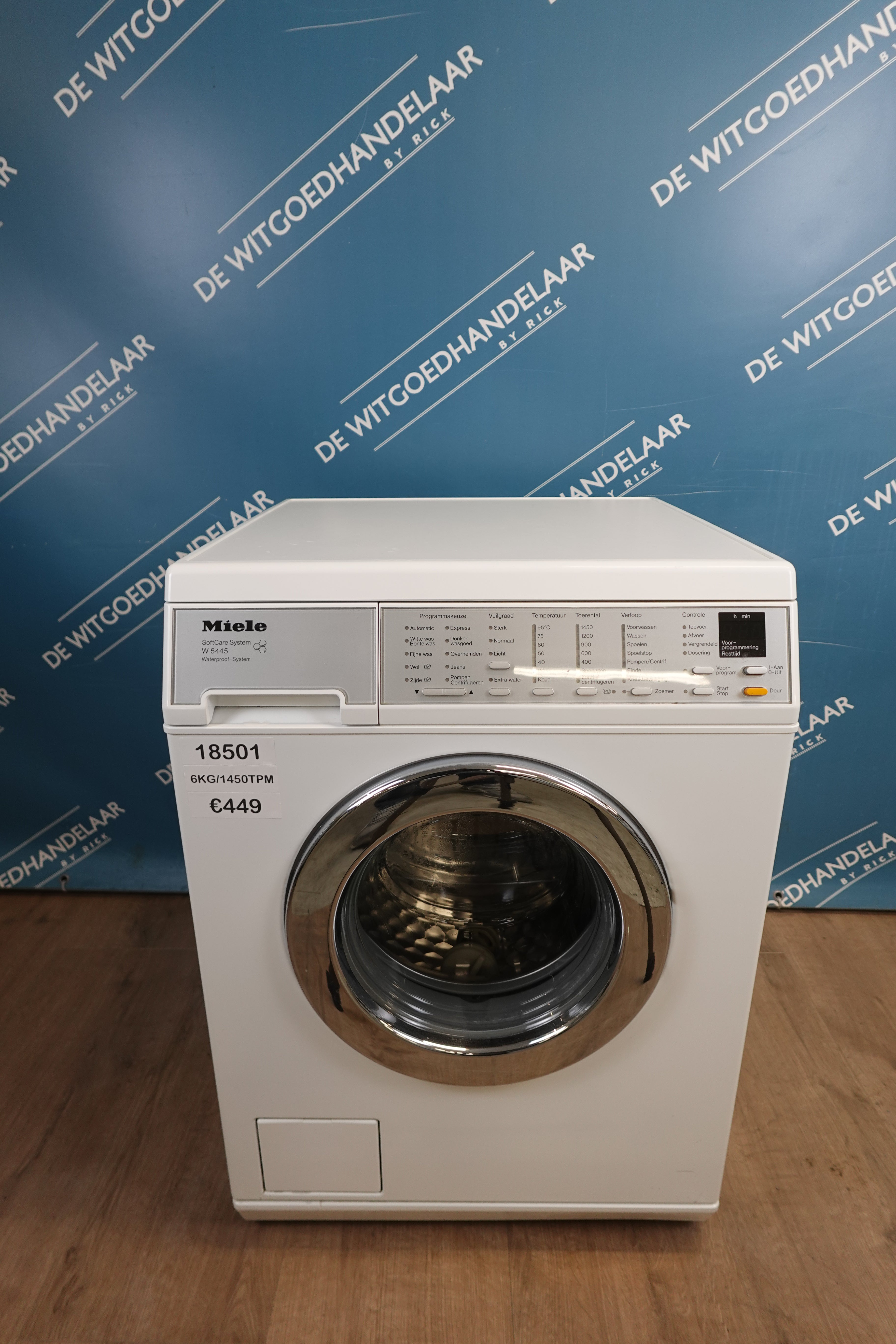 Wasmachine Miele W5445 6 kg 1450 toeren